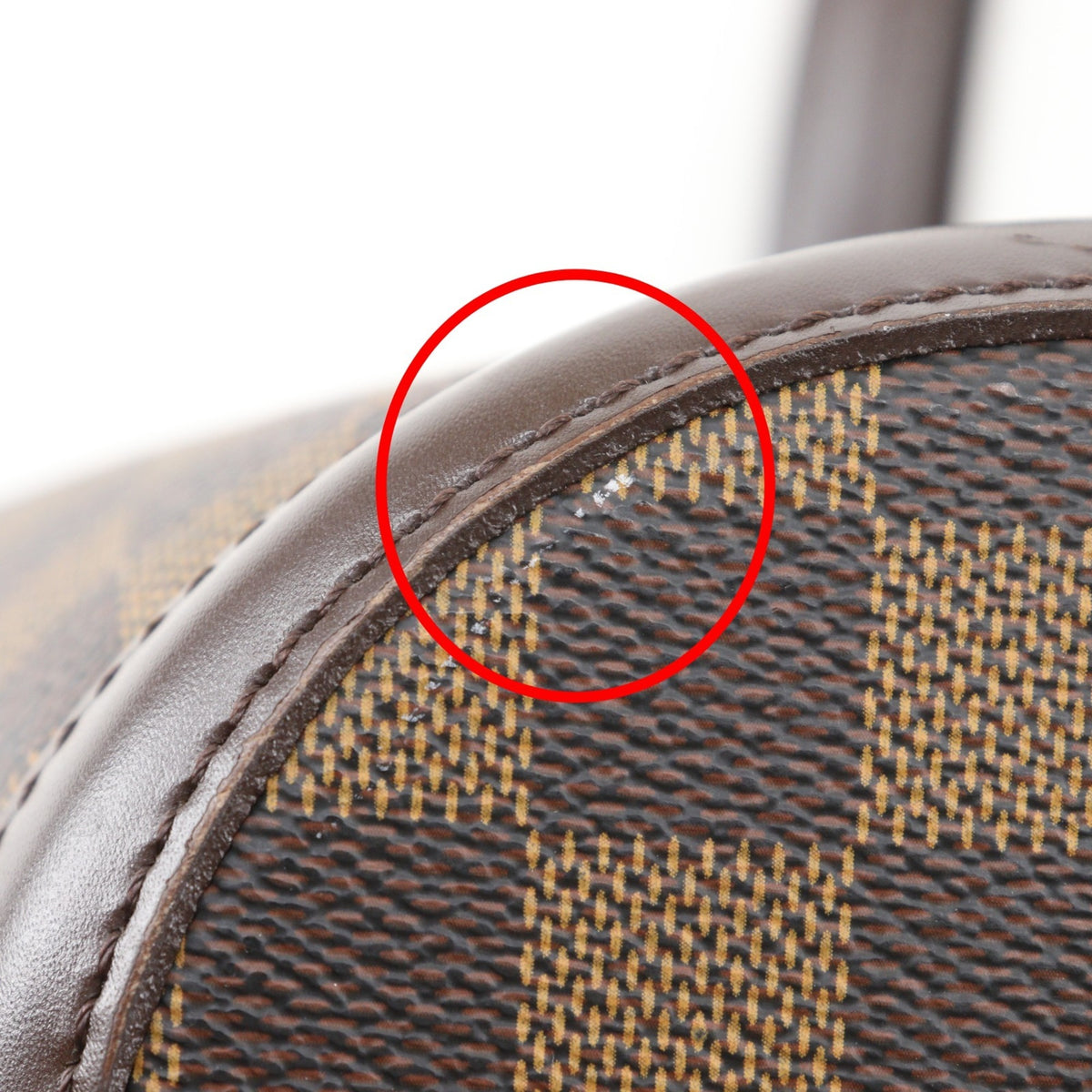 Louis Vuitton Brown Damier Canvas Tote Bag (Pre-Owned)
