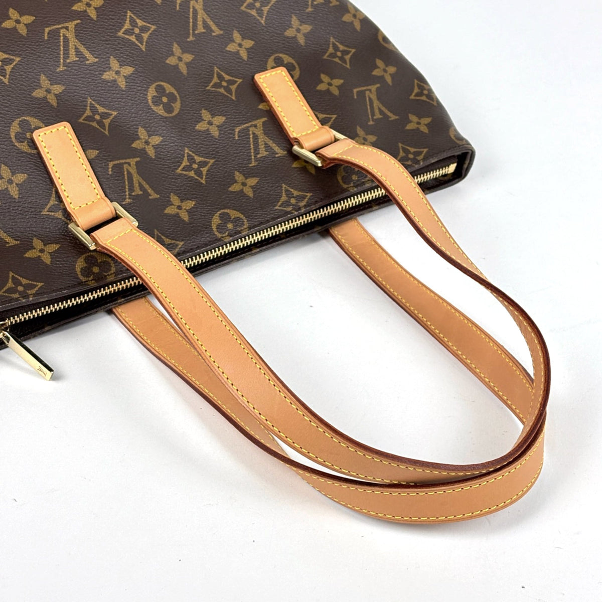 Louis Vuitton Brown Monogram Shoulder Bag Tote Bag (Pre-Owned)
