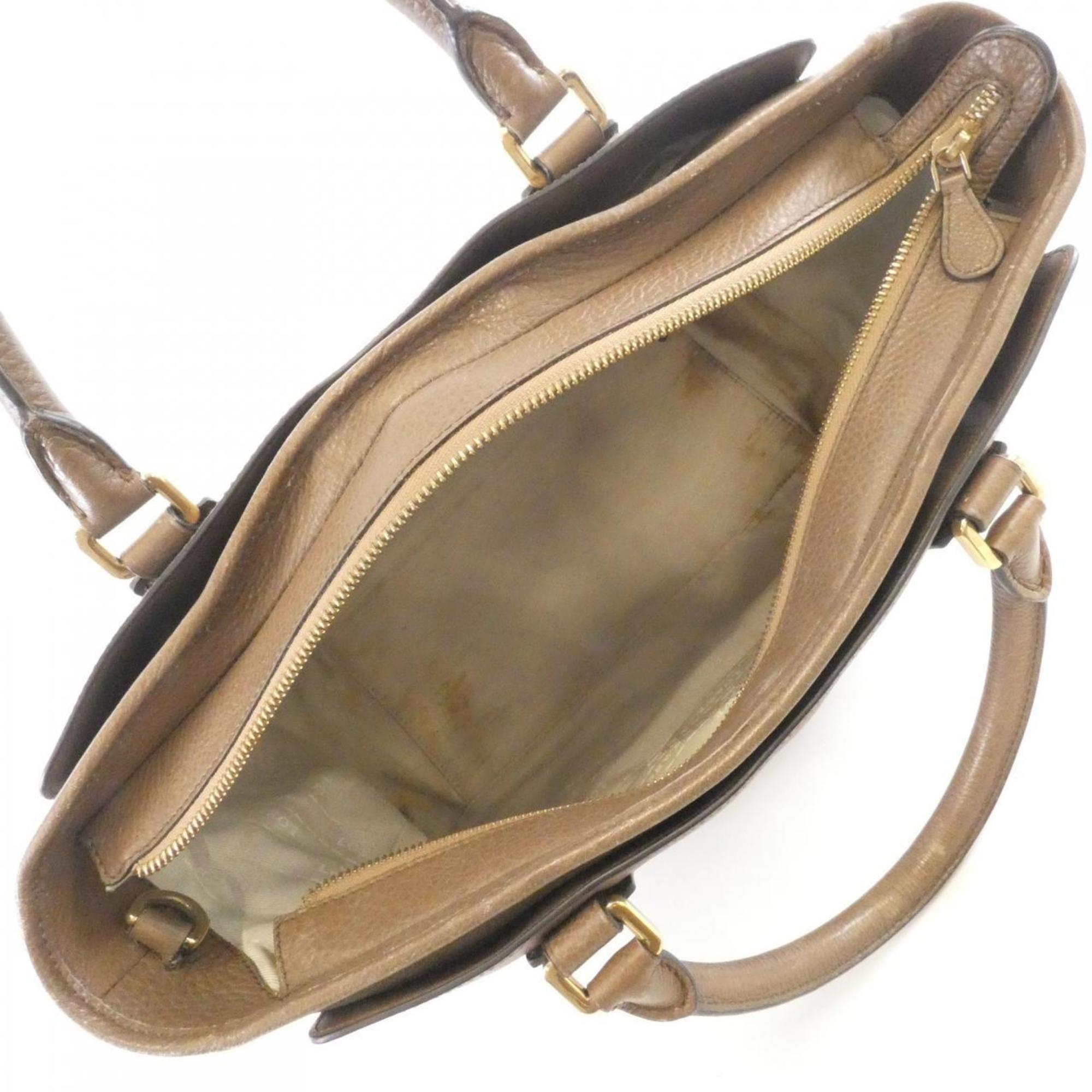 Loewe Brown Leather Handbag (Pre-Owned)