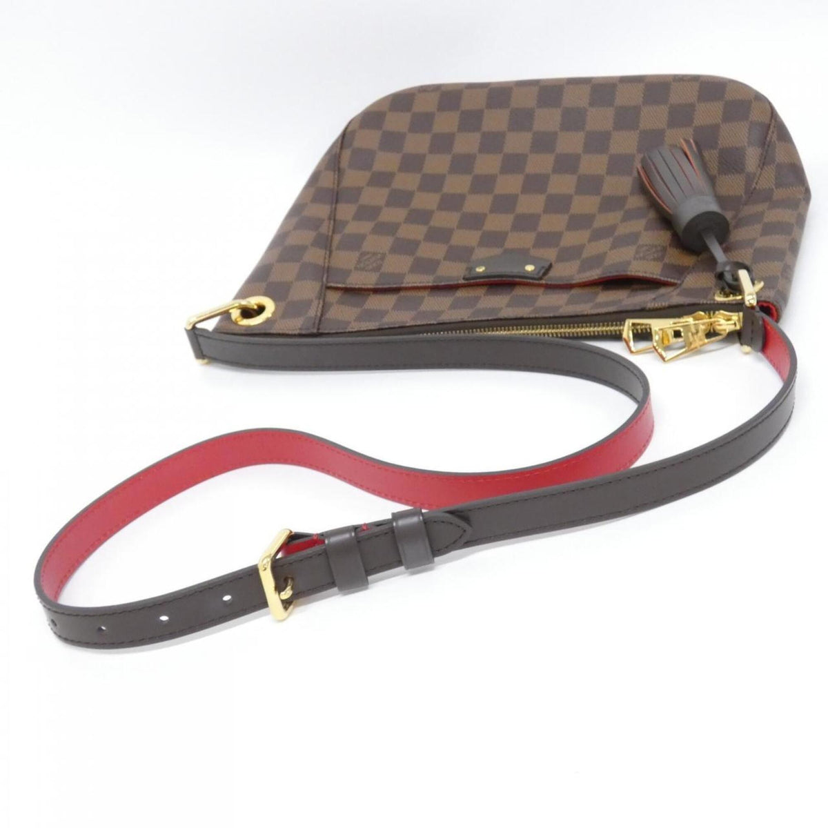 Louis Vuitton Damier Canvas Ebene Coated Canvas Shoulder Bag (Pre-Owned)