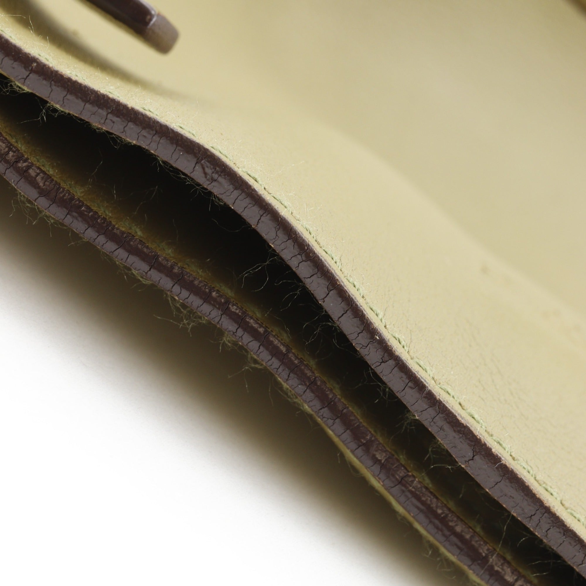 Loewe Olive Leather Shoulder Bag (Pre-Owned)