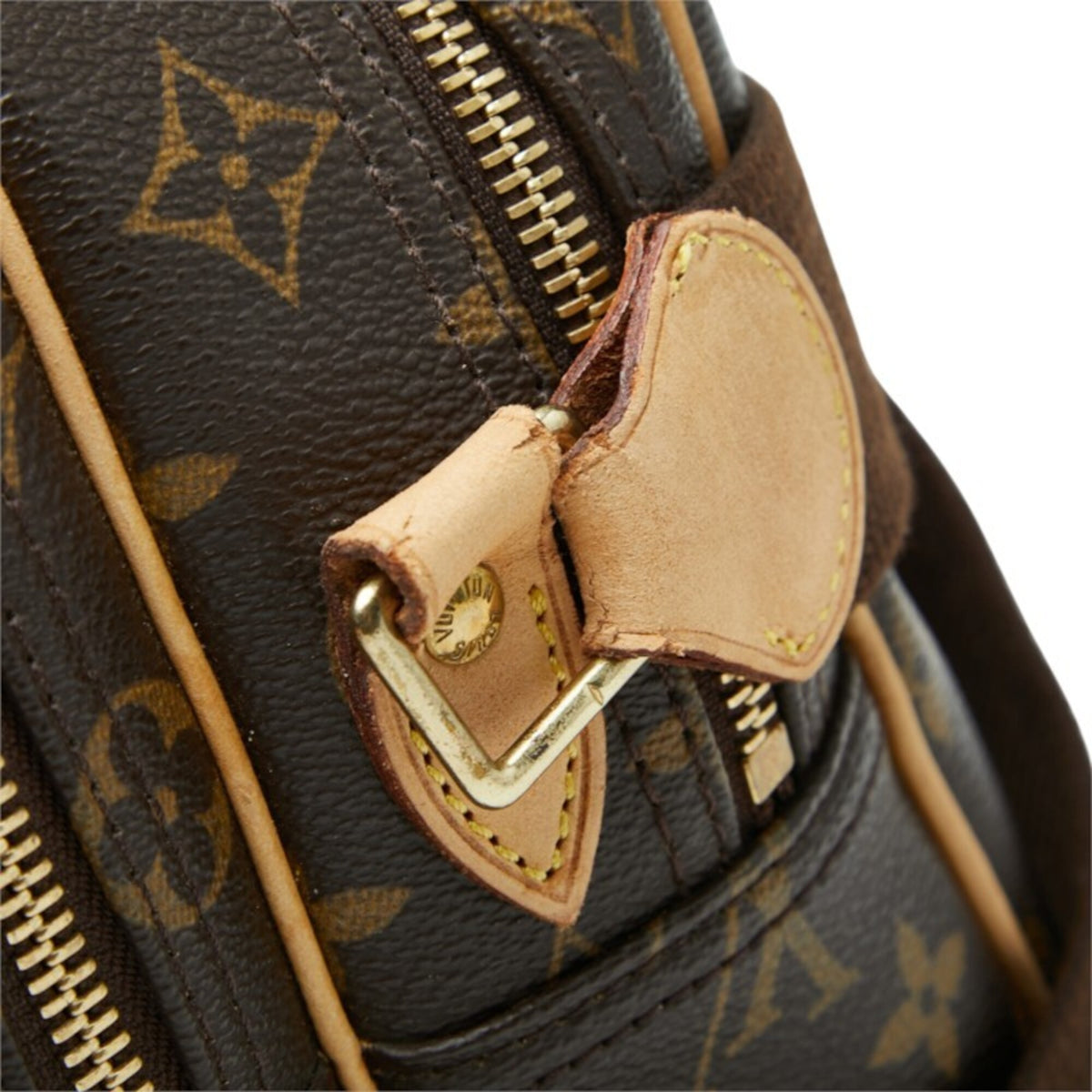 Louis Vuitton Brown Pvc Leather Shoulder Bag (Pre-Owned)