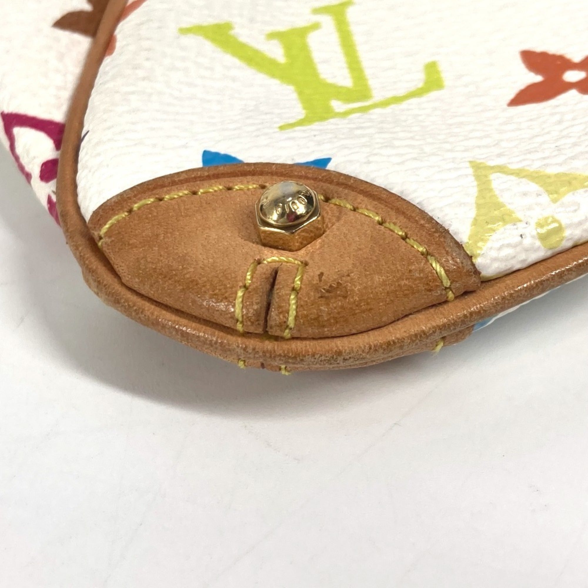 Louis Vuitton Monogram Multicolore Blanc Monogram Multicolore Handbag (Pre-Owned)