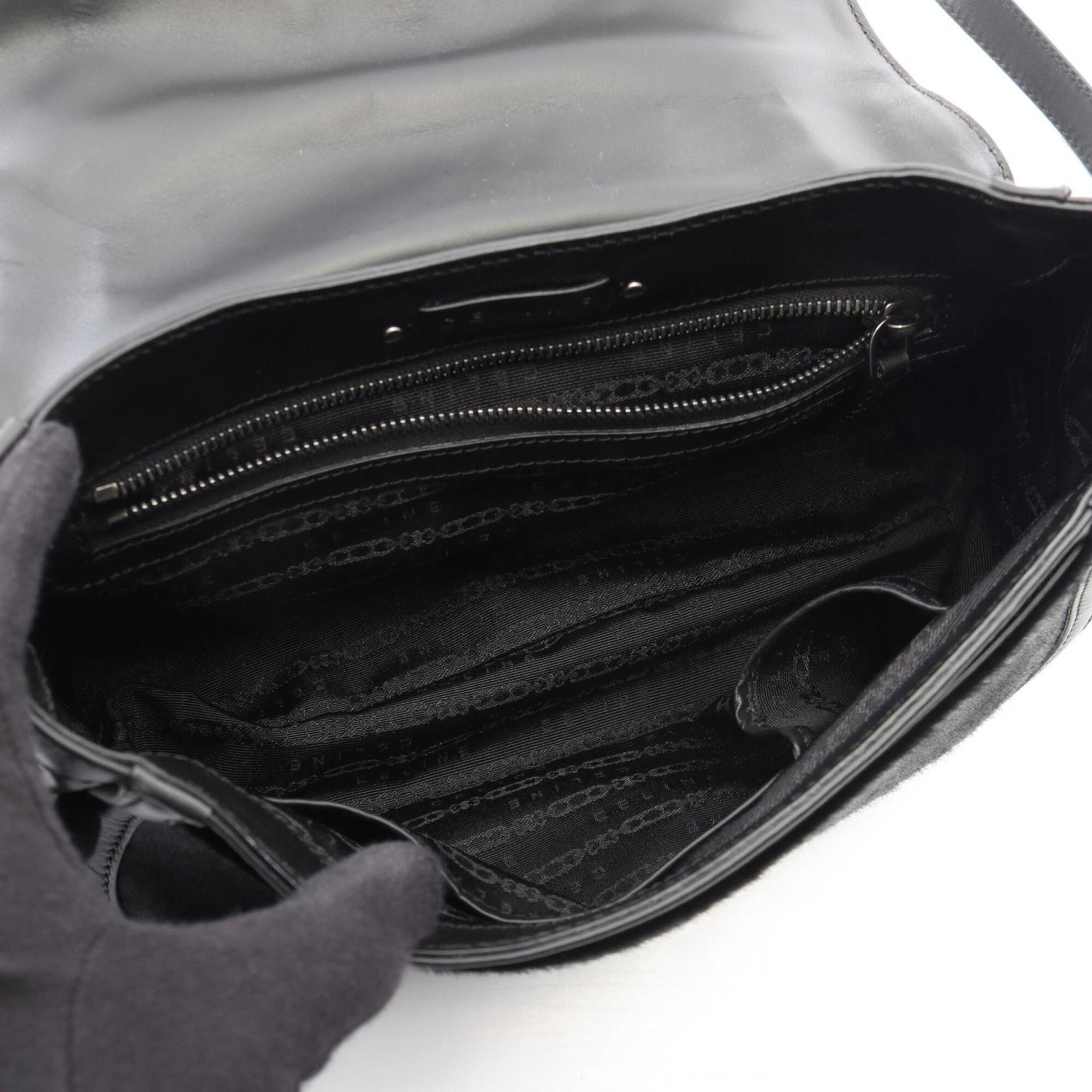 Celine Black Leather Handbag (Pre-Owned)
