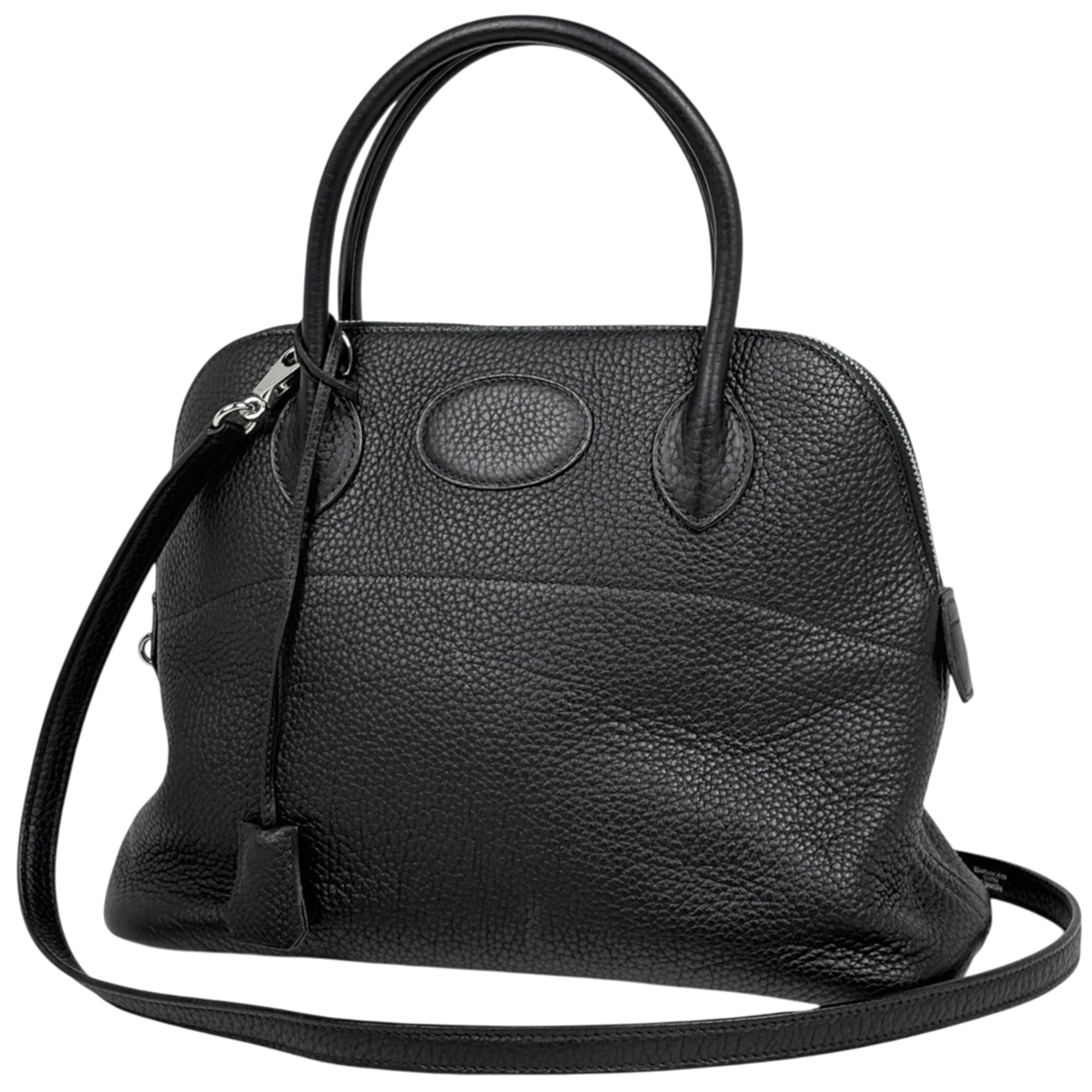 Hermes Bolide Black Togo Leather Handbag (Pre-Owned)