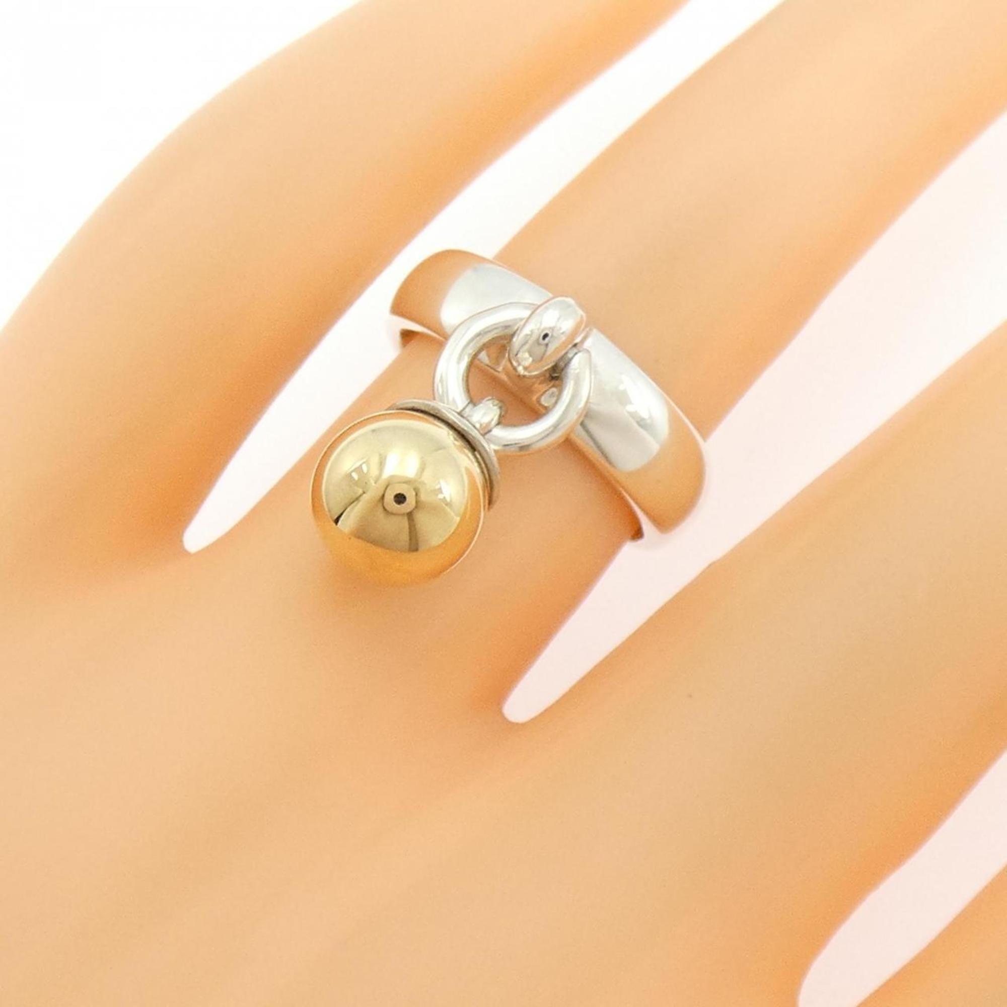 Tiffany Yellow Gold (18K) Silver 925 Band Ring (Pre-Owned)
