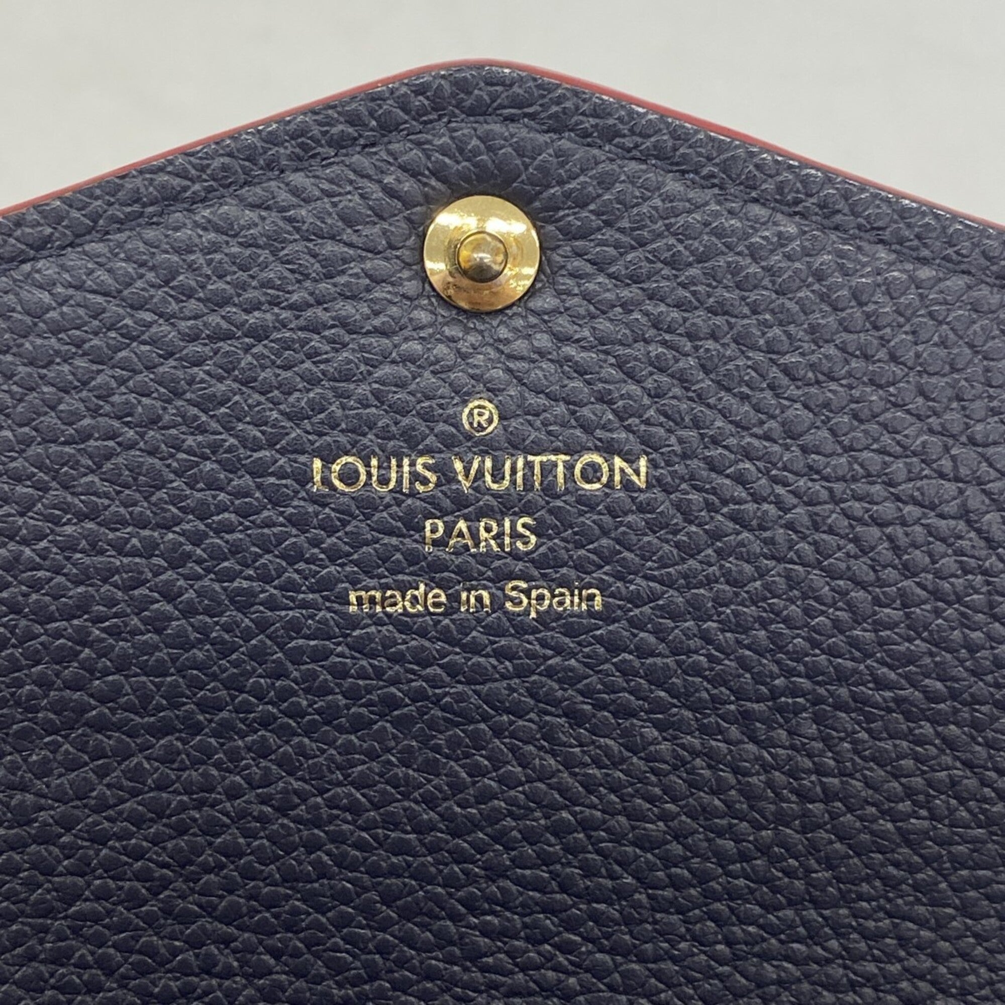 Louis Vuitton Marine Rouge Long Wallet (Bi-Fold) (Pre-Owned)