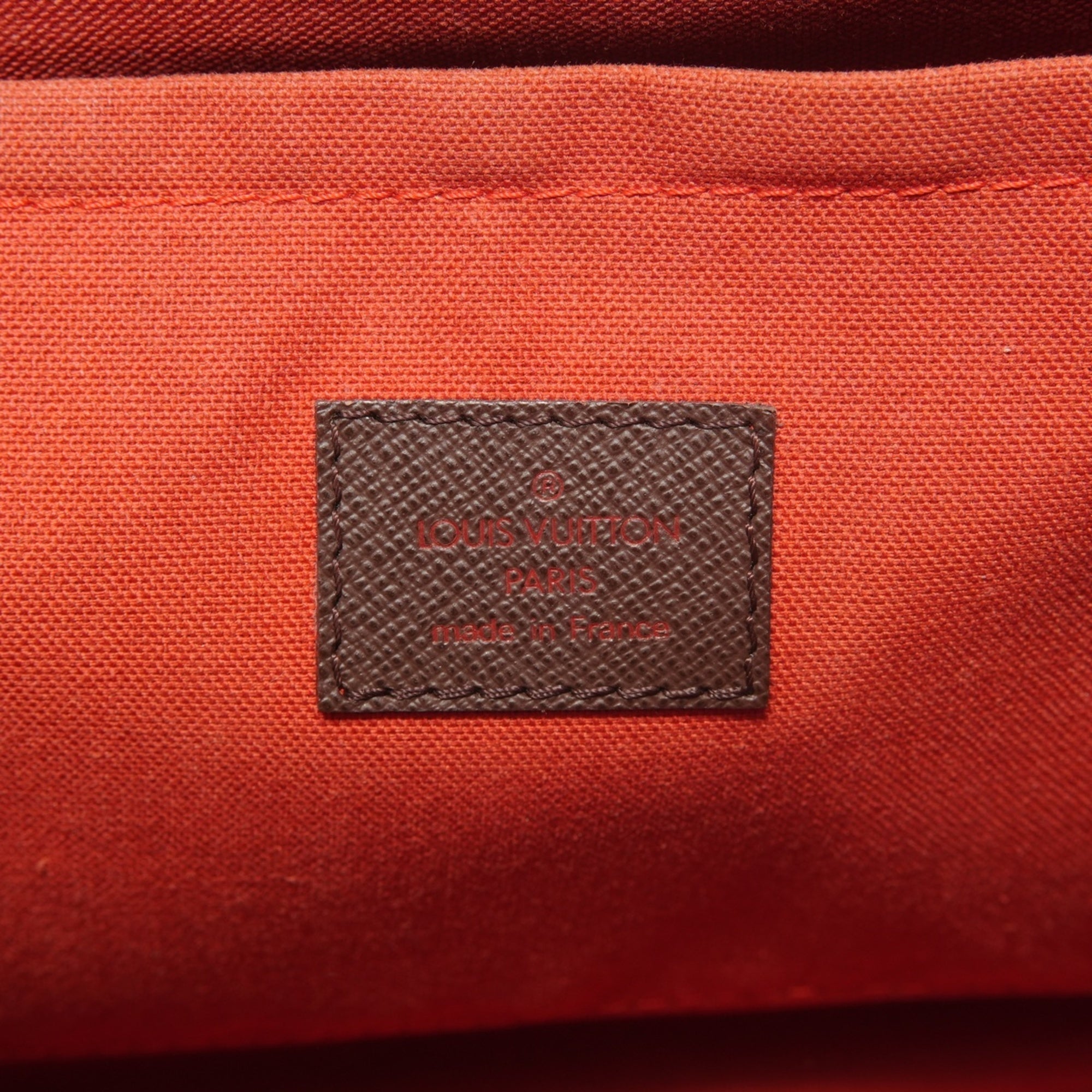 Louis Vuitton Brown Damier Canvas Handbag (Pre-Owned)