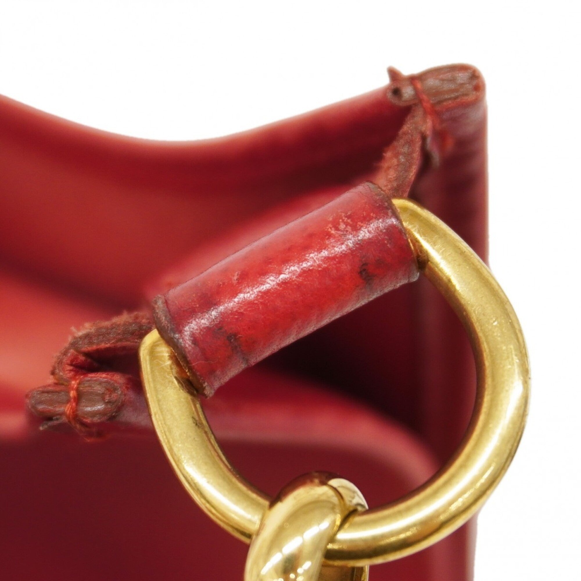Hermes Rouge Casaque Ardennes Leather Shoulder Bag (Pre-Owned)