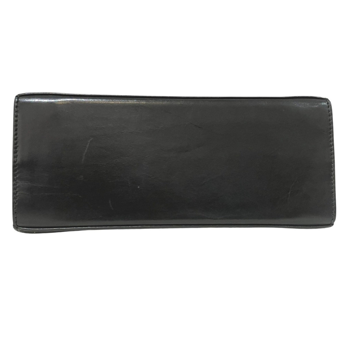 Salvatore Ferragamo Gancini Black Leather Handbag (Pre-Owned)