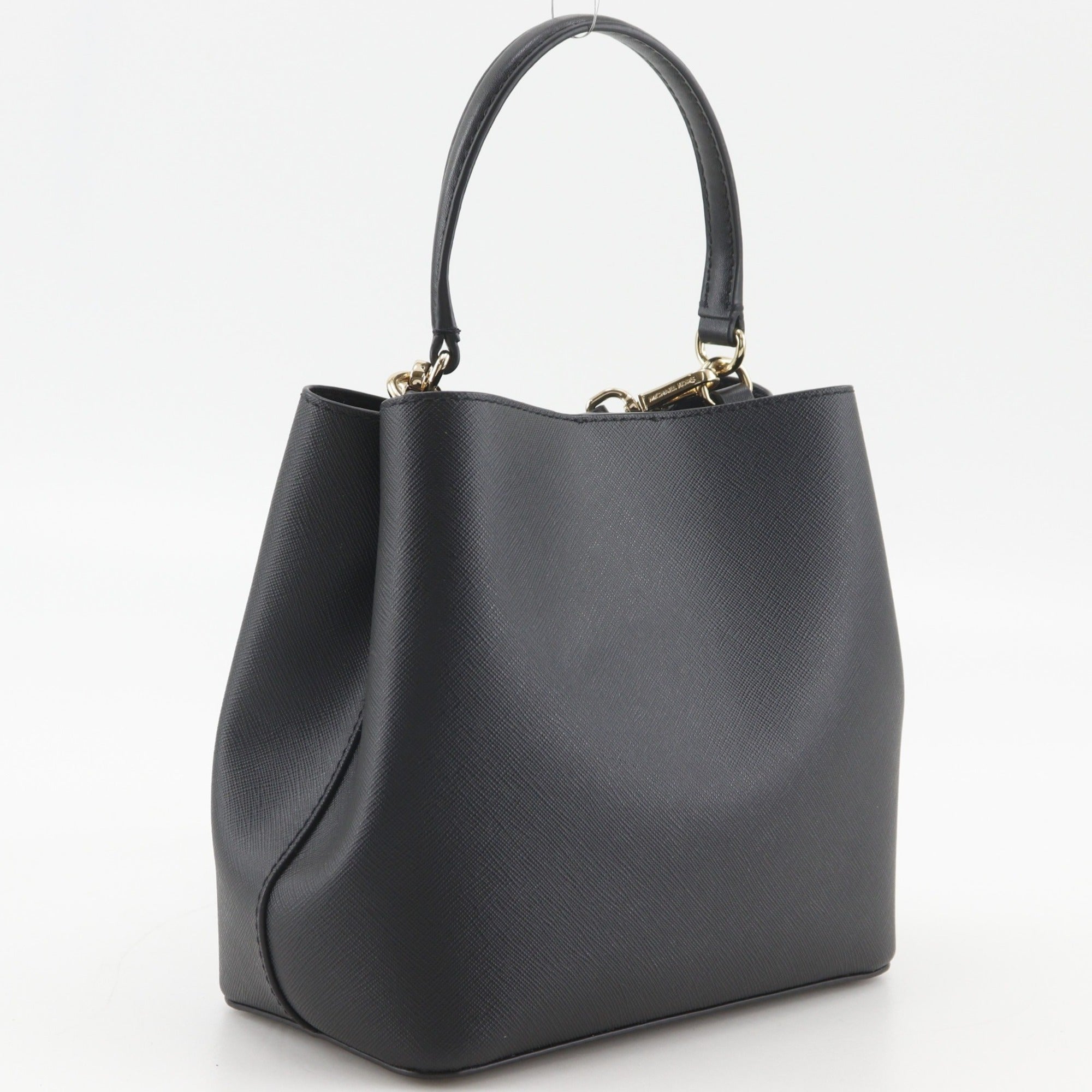 Michael Kors Black Pvc Handbag Sling Bag (Pre-Owned)