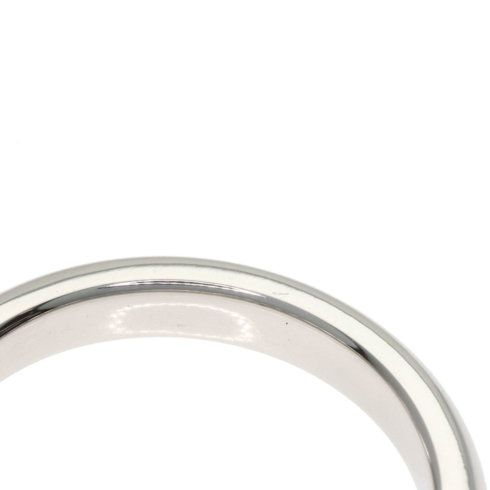 Tiffany Platinum Platinum 950 Band Ring (Pre-Owned)