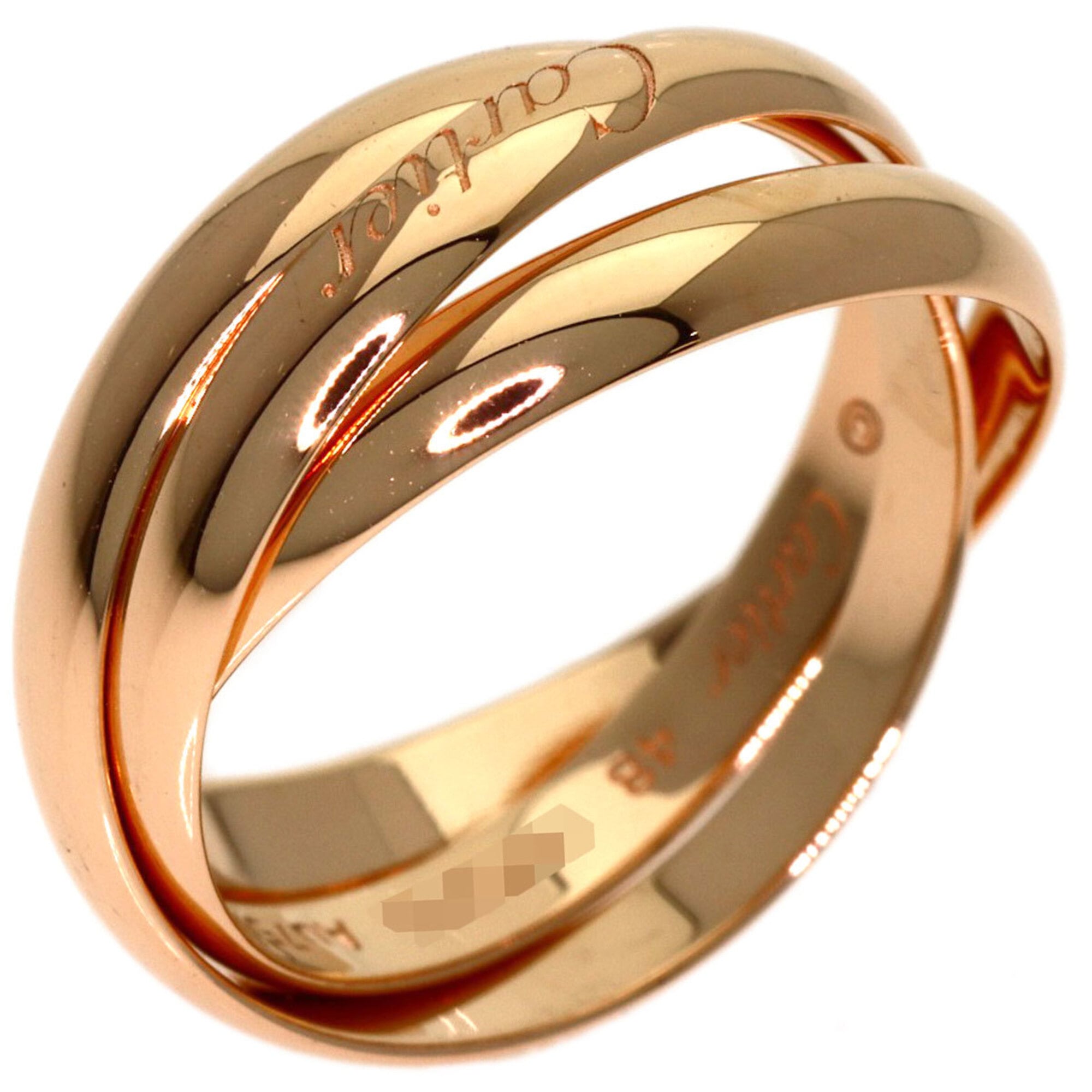 Cartier Pink Gold (18K) Band Ring (Pre-Owned)
