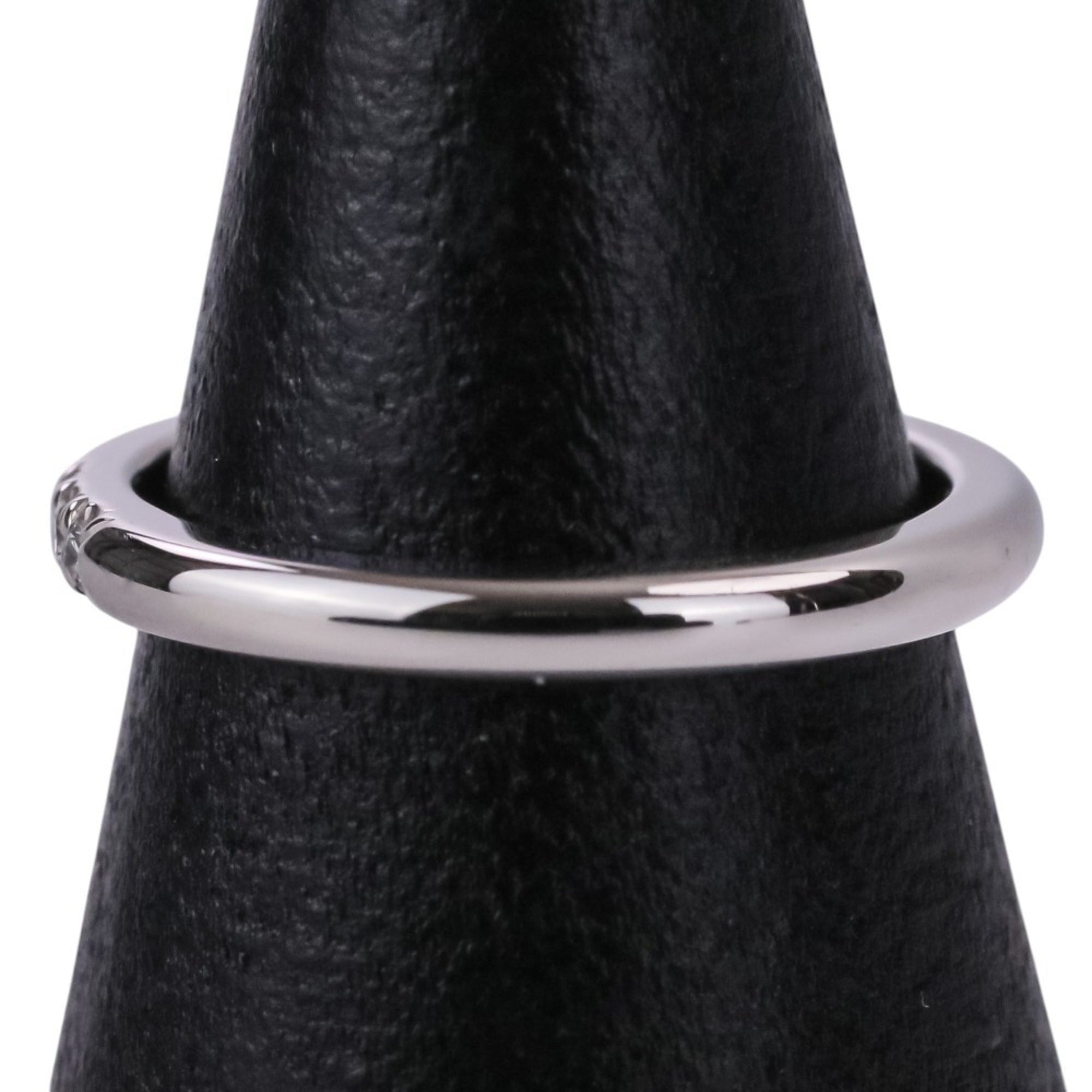 Tiffany Silver Platinum 950 Band Ring (Pre-Owned)