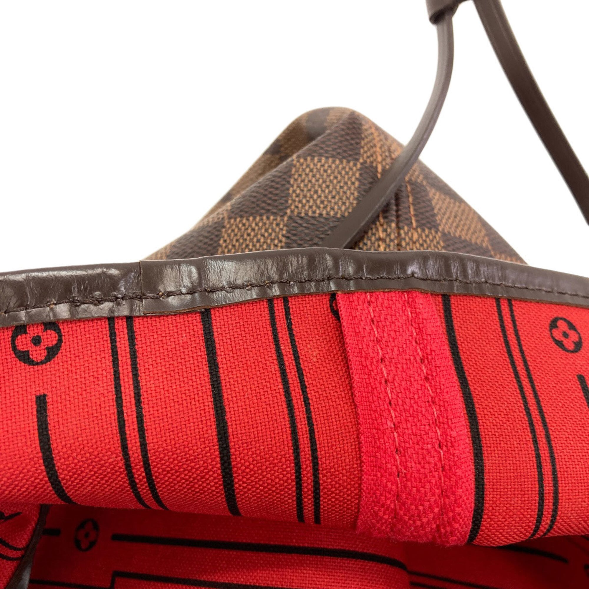 Louis Vuitton Damier Canvas Ebene Damier Canvas Tote Bag (Pre-Owned)