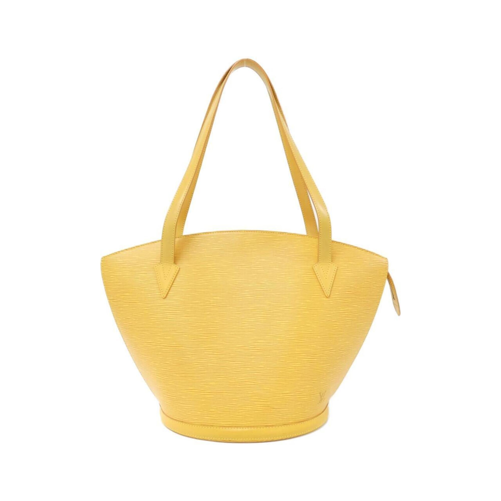 Louis Vuitton Yellow Leather Shoulder Bag (Pre-Owned)