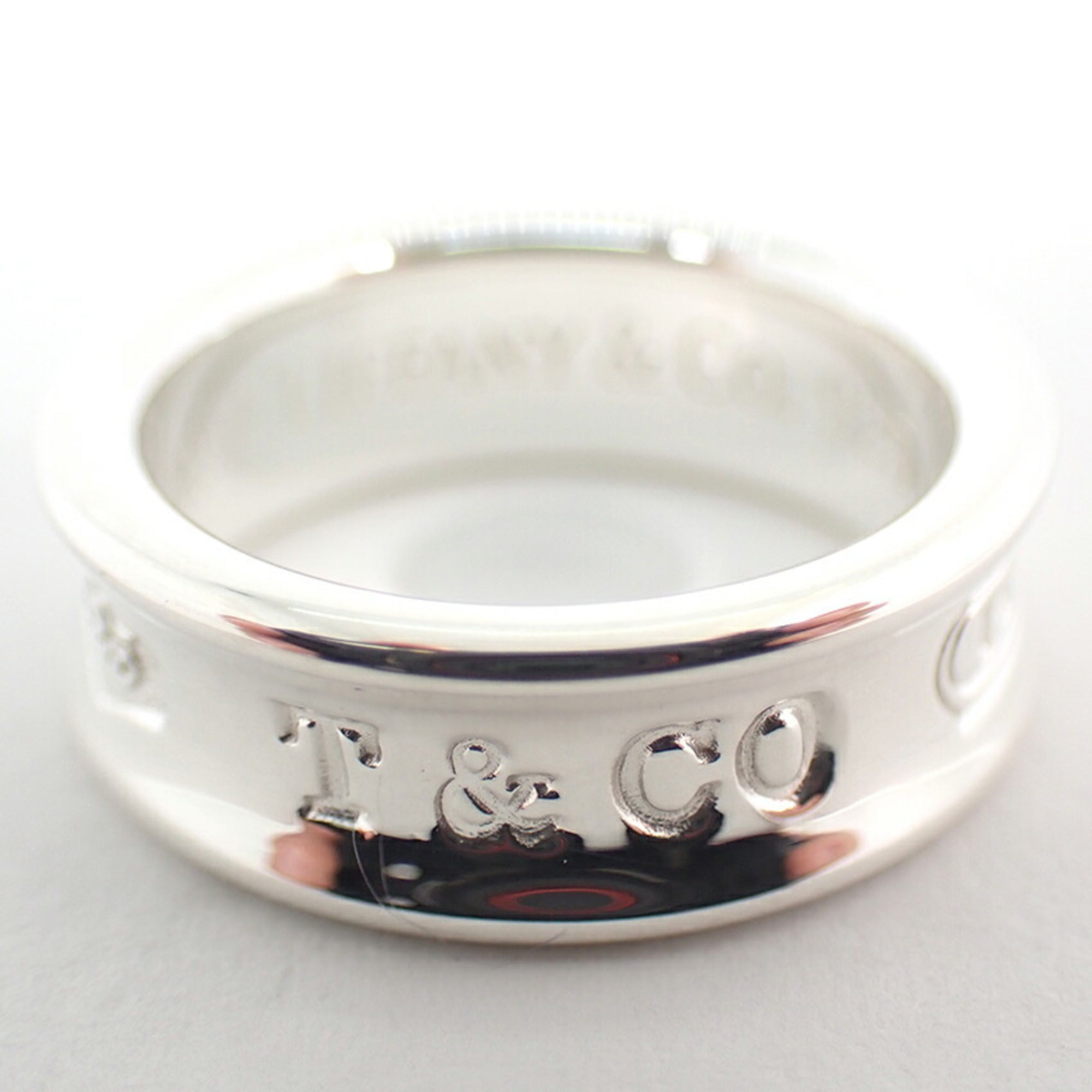 Tiffany Silver Sterling Silver 925 Band Ring (Pre-Owned)