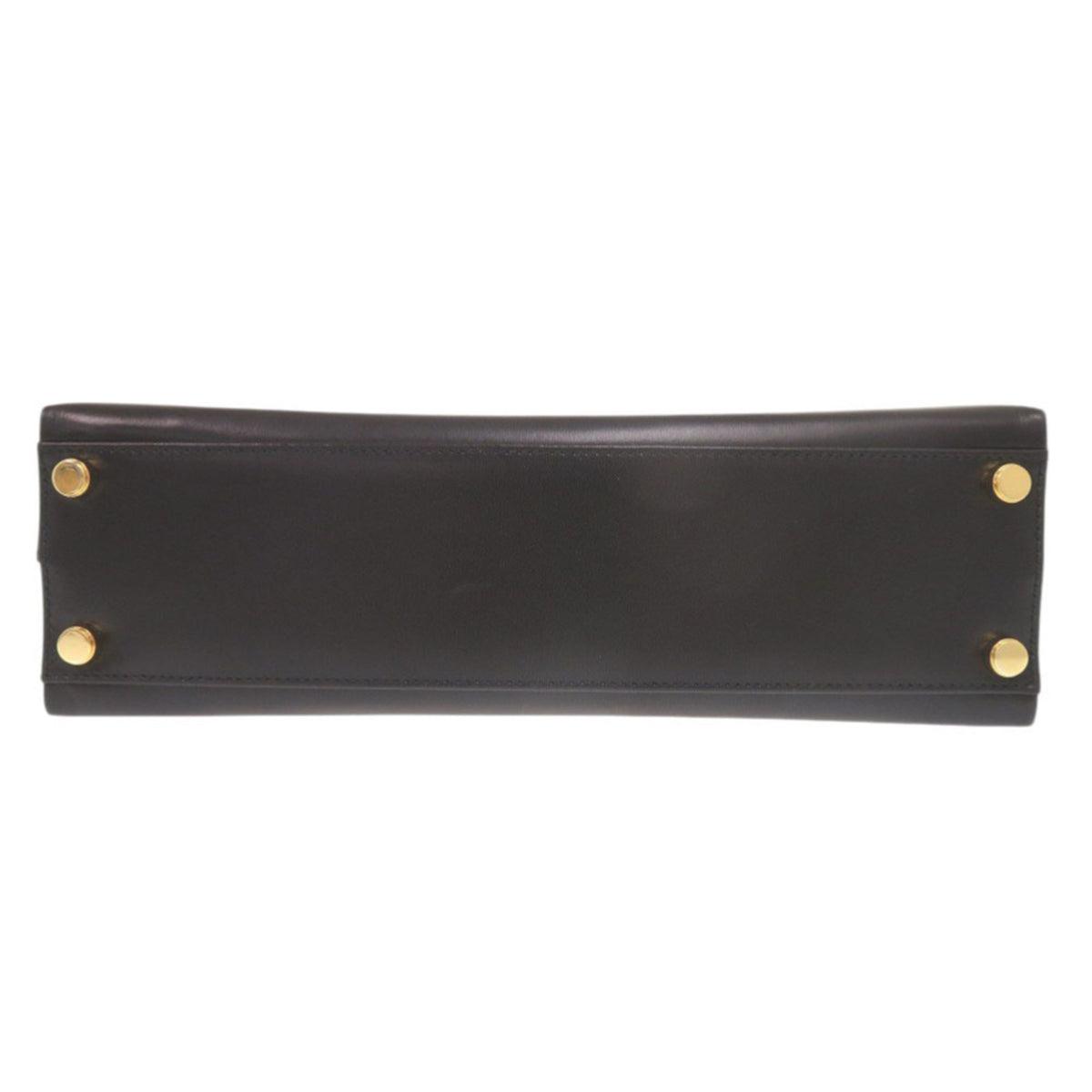 Salvatore Ferragamo Black Leather Handbag Shoulder Bag (Pre-Owned)