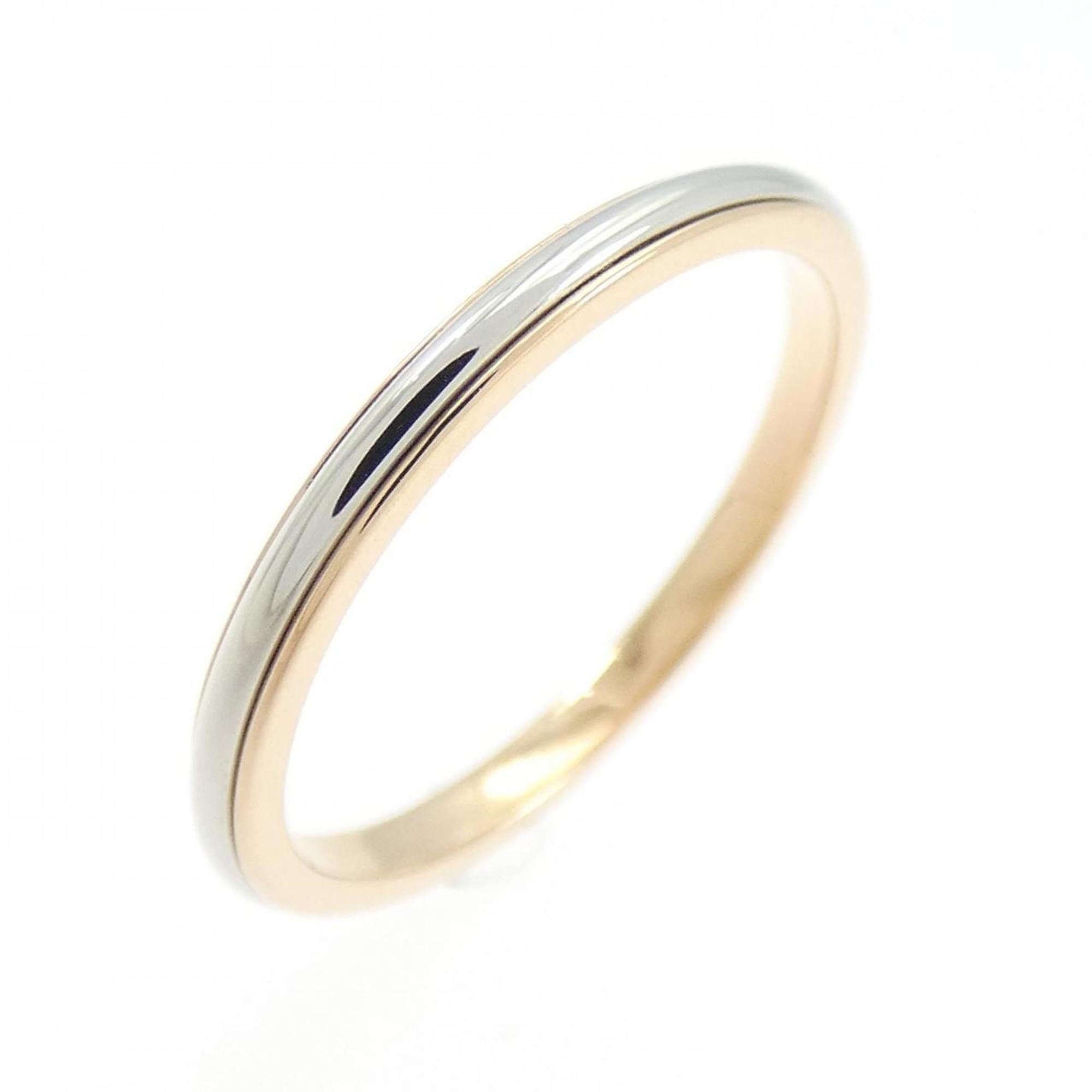 Tiffany Pink Gold (18K) Platinum 950 Band Ring (Pre-Owned)