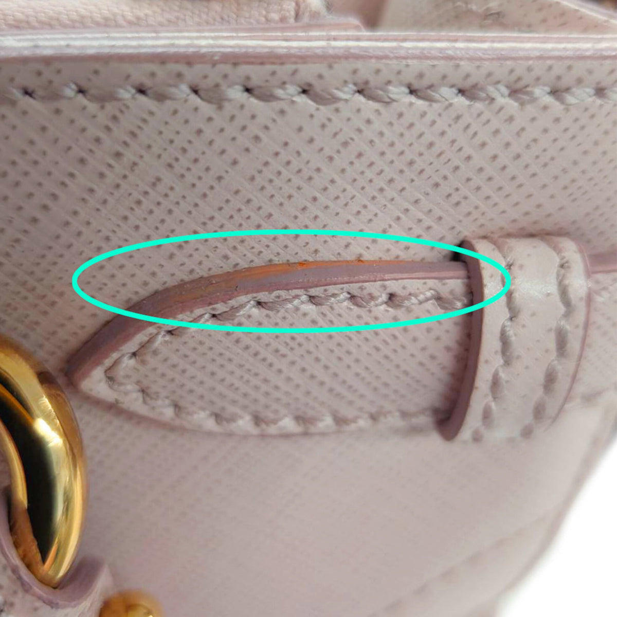 Salvatore Ferragamo Pink Leather Handbag Shoulder Bag (Pre-Owned)