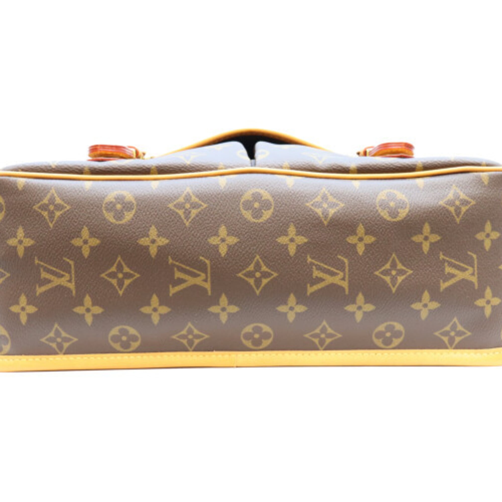 Louis Vuitton Brown Monogram Messenger Bag Shoulder Bag (Pre-Owned)