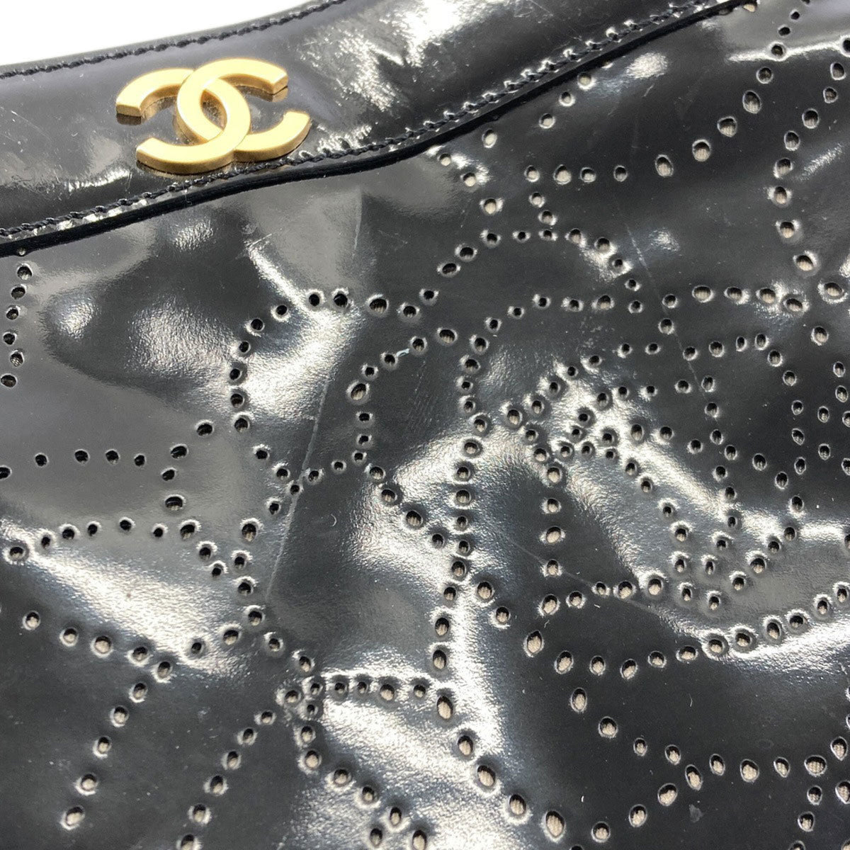 Chanel Camellia Black Handbag (Pre-Owned)