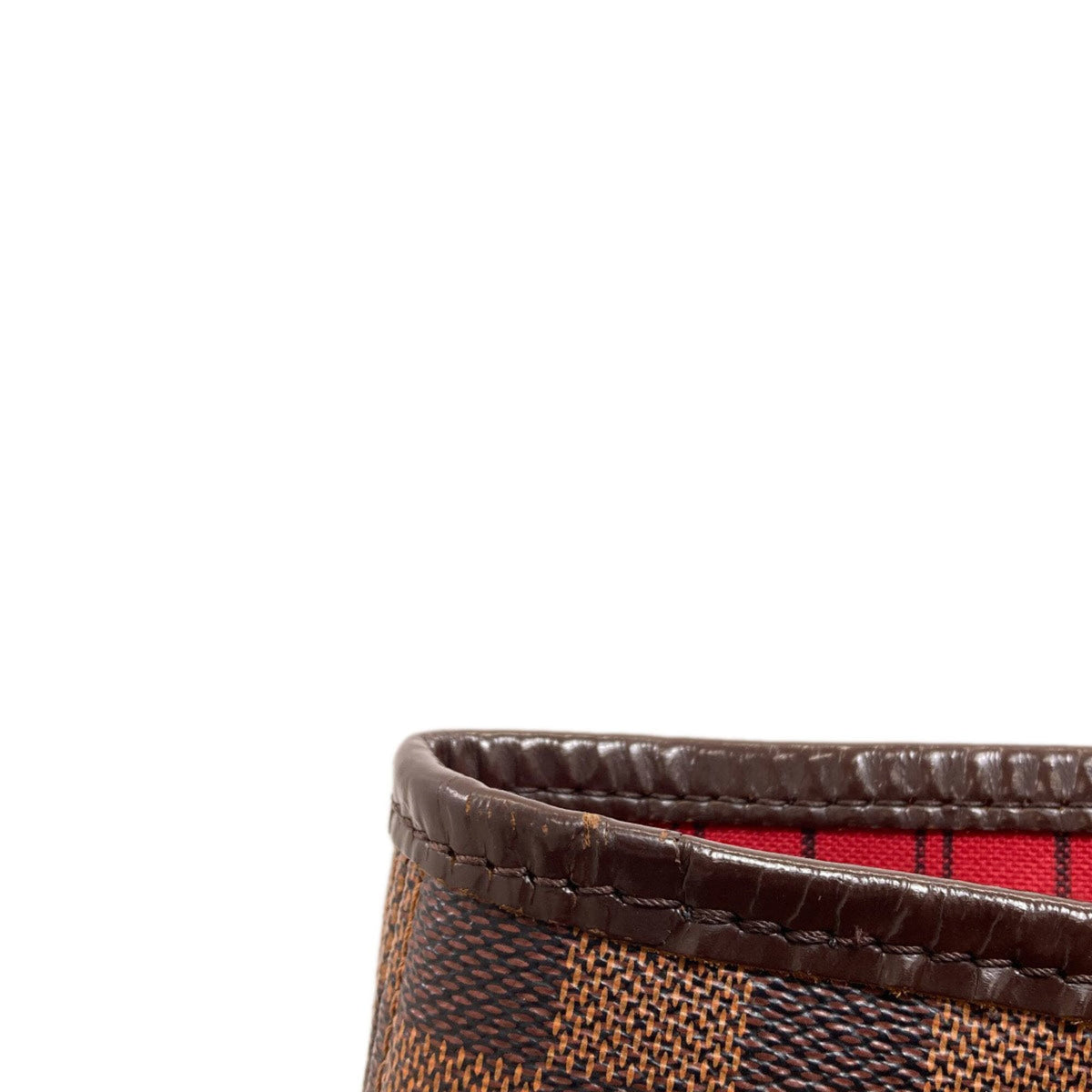 Louis Vuitton Damier Canvas Ebene Damier Canvas Handbag Pouch (Pre-Owned)