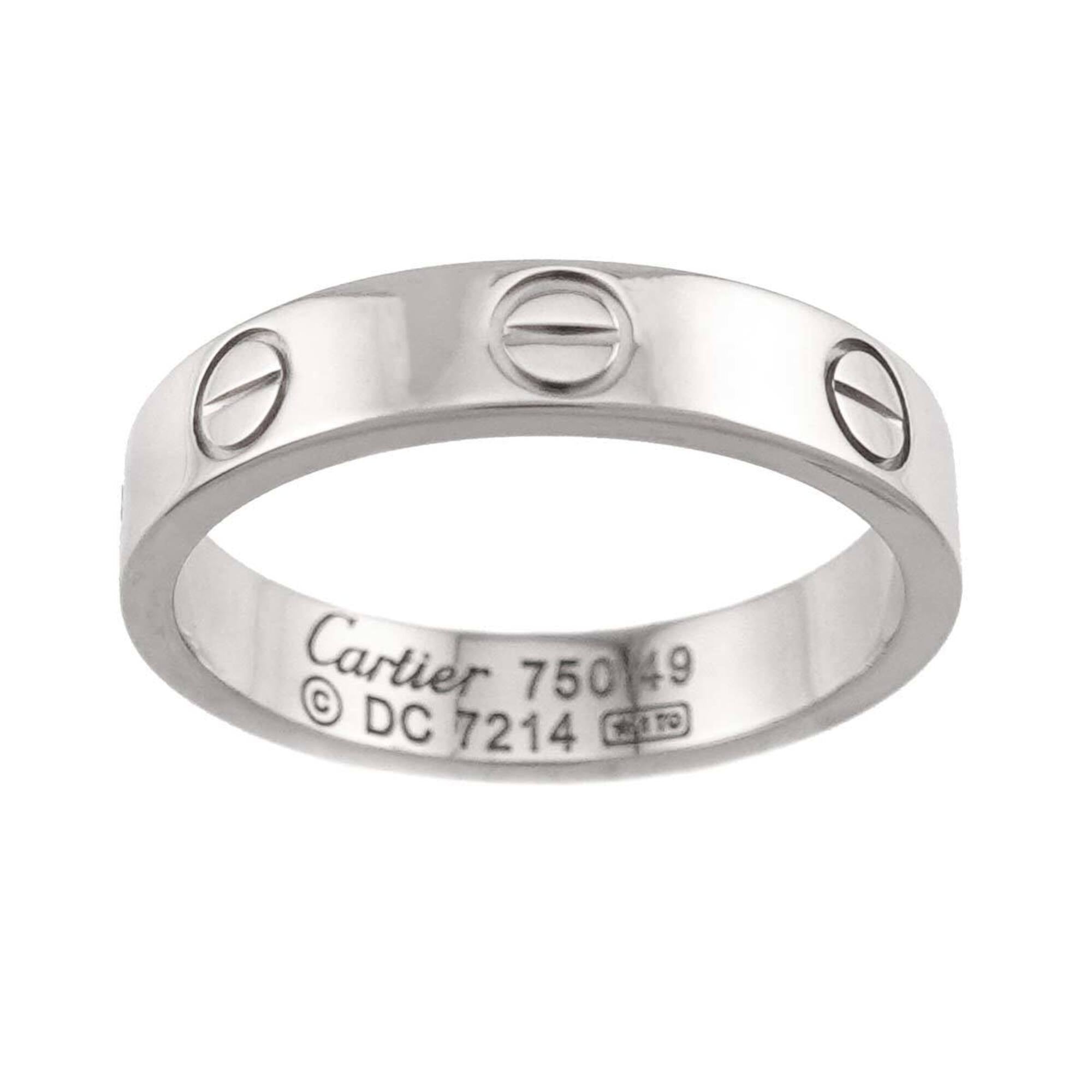 Cartier White Gold (18K) Band Ring (Pre-Owned)