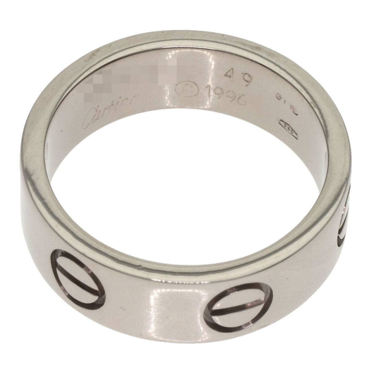 Cartier White Gold (18K) Band Ring (Pre-Owned)