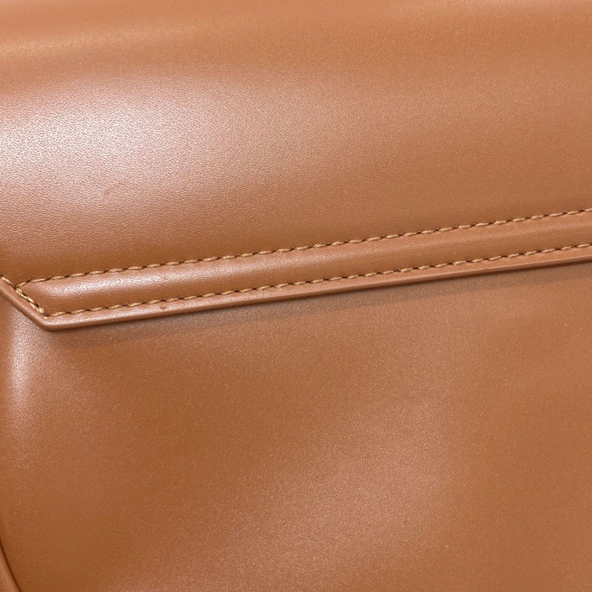 Marni Brown Leather Shoulder Bag (Pre-Owned)
