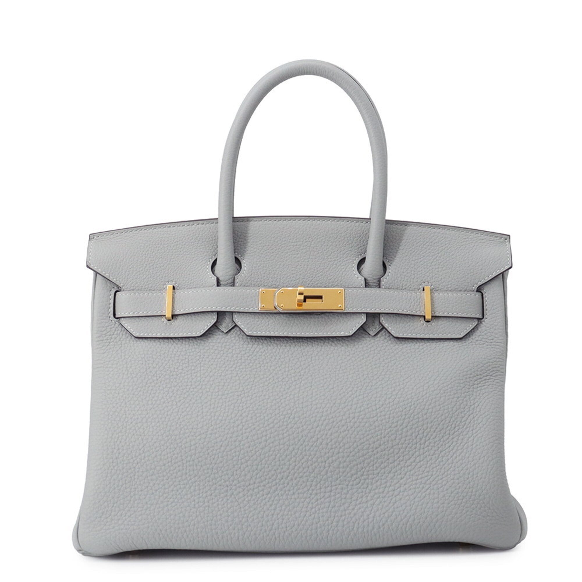 Hermes Birkin Gold Togo Leather Handbag (Pre-Owned)