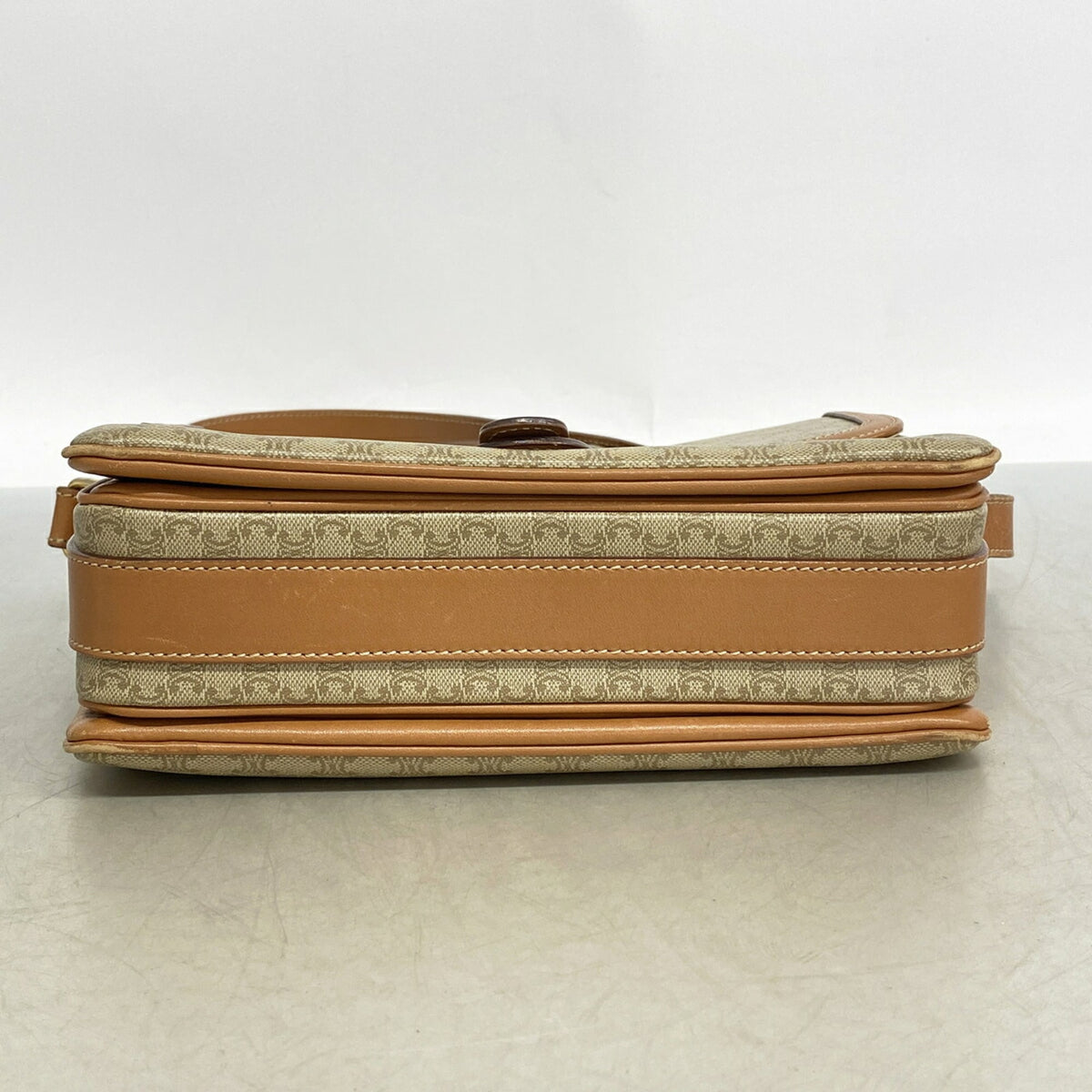 Celine Beige Brown Pvc Shoulder Bag (Pre-Owned)
