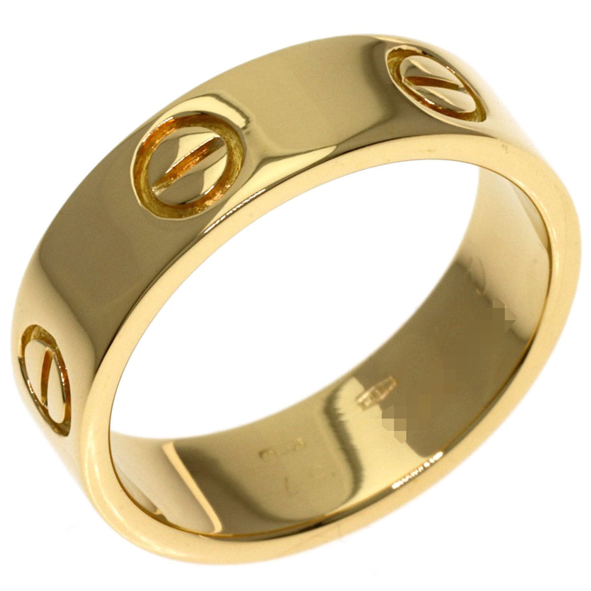 Cartier Love Yellow Gold (18K) Band Ring (Pre-Owned)