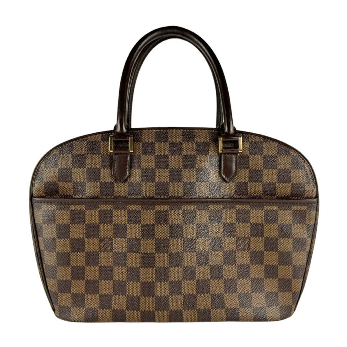 Louis Vuitton Damier Canvas Ebene Damier Canvas Handbag (Pre-Owned)