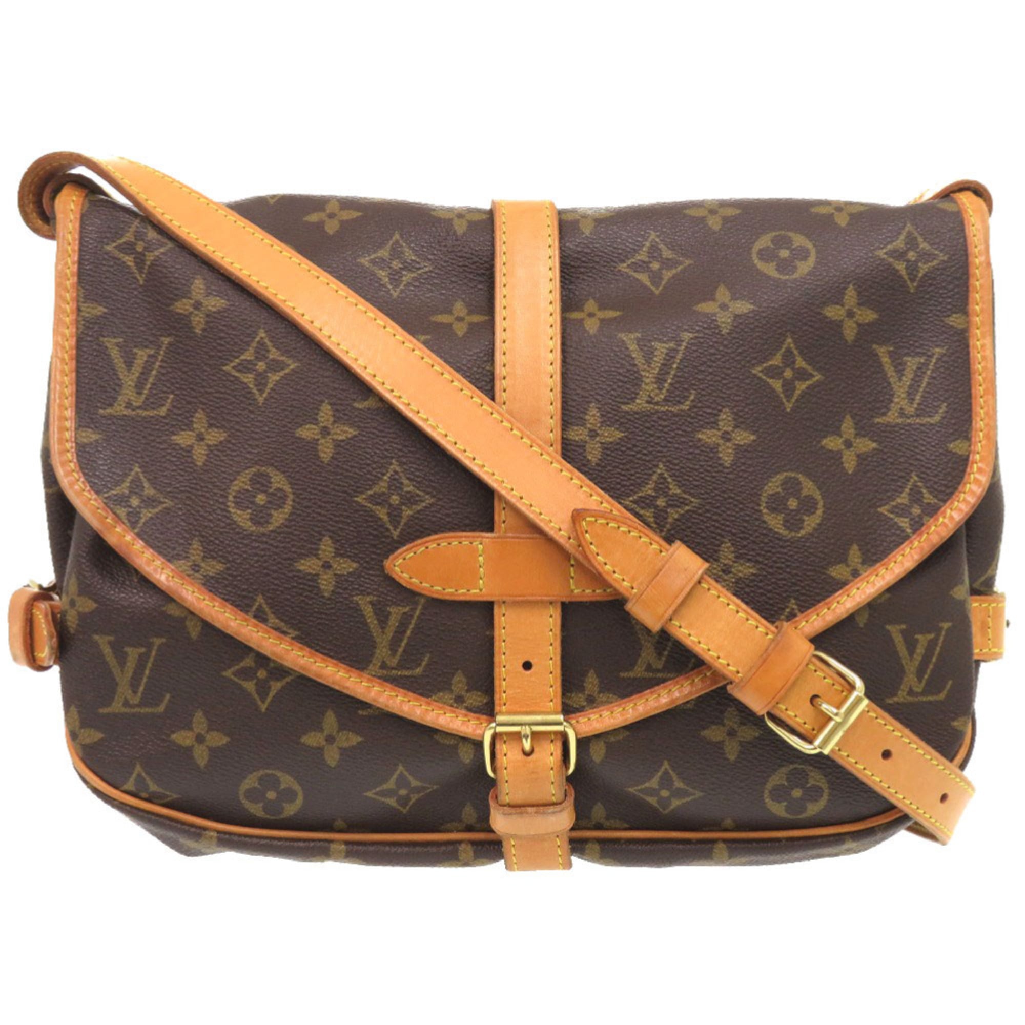 Louis Vuitton Monogram Brown Monogram Monogram Shoulder Bag (Pre-Owned)