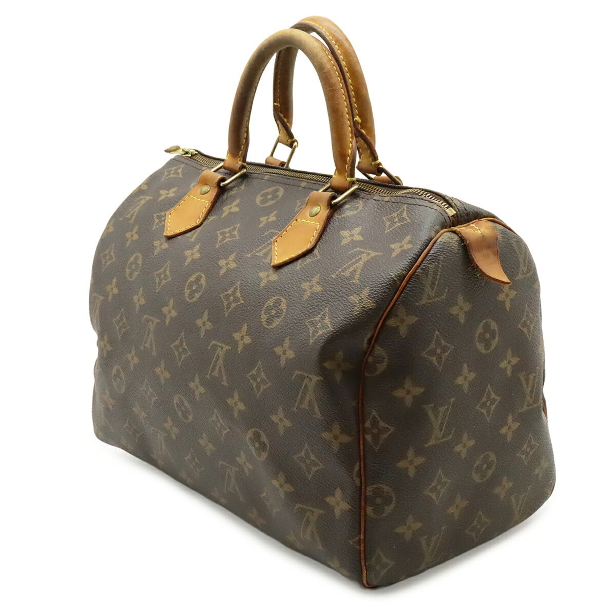 Louis Vuitton Brown Monogram Handbag (Pre-Owned)