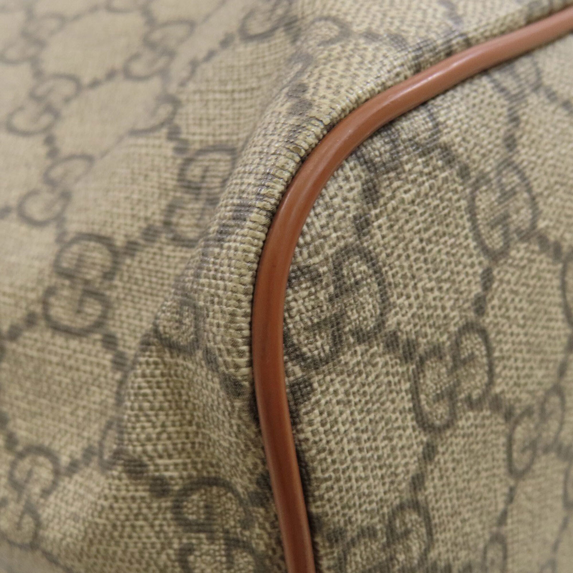 Gucci Brown Pvc Tote Bag (Pre-Owned)