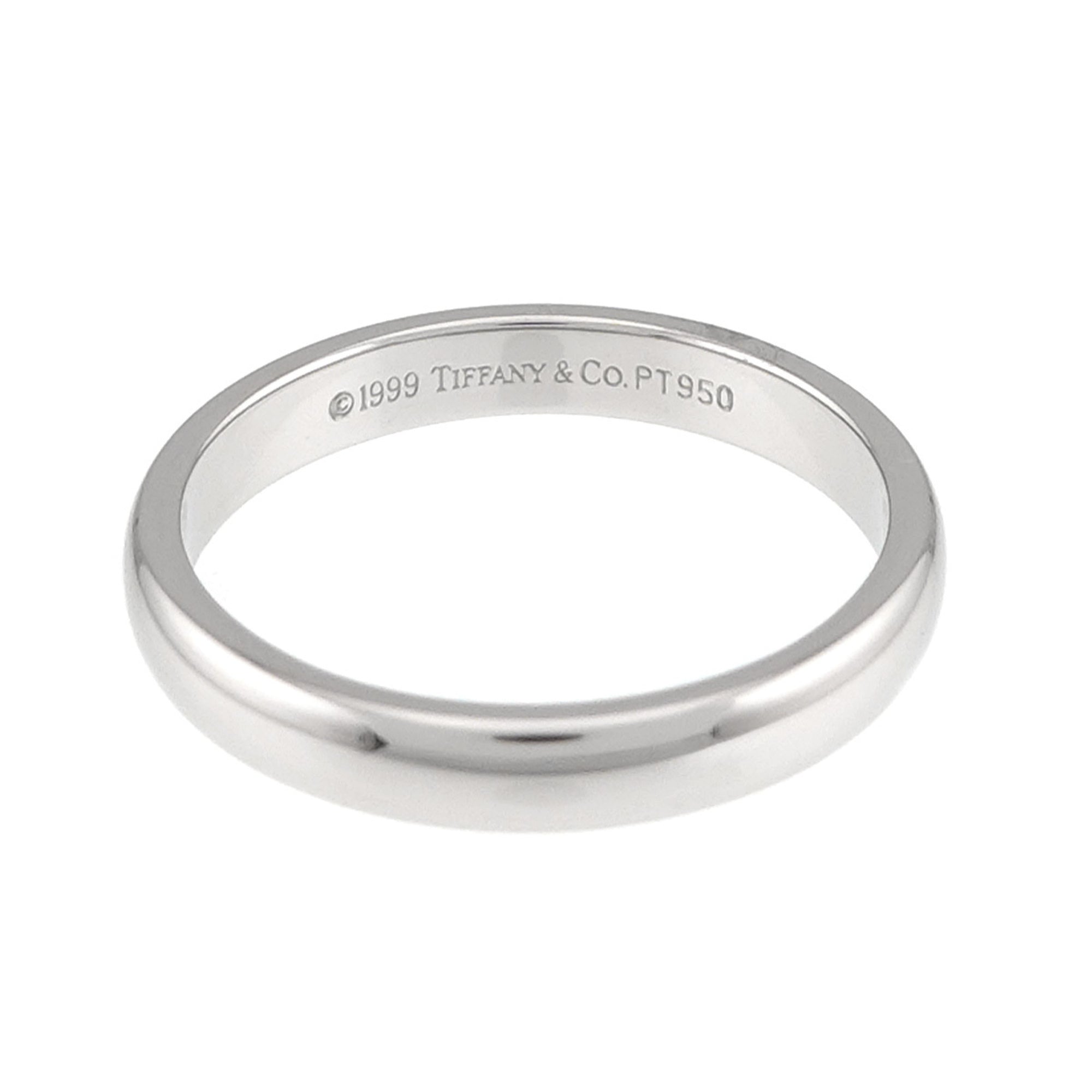 Tiffany Platinum 950 Band Ring (Pre-Owned)