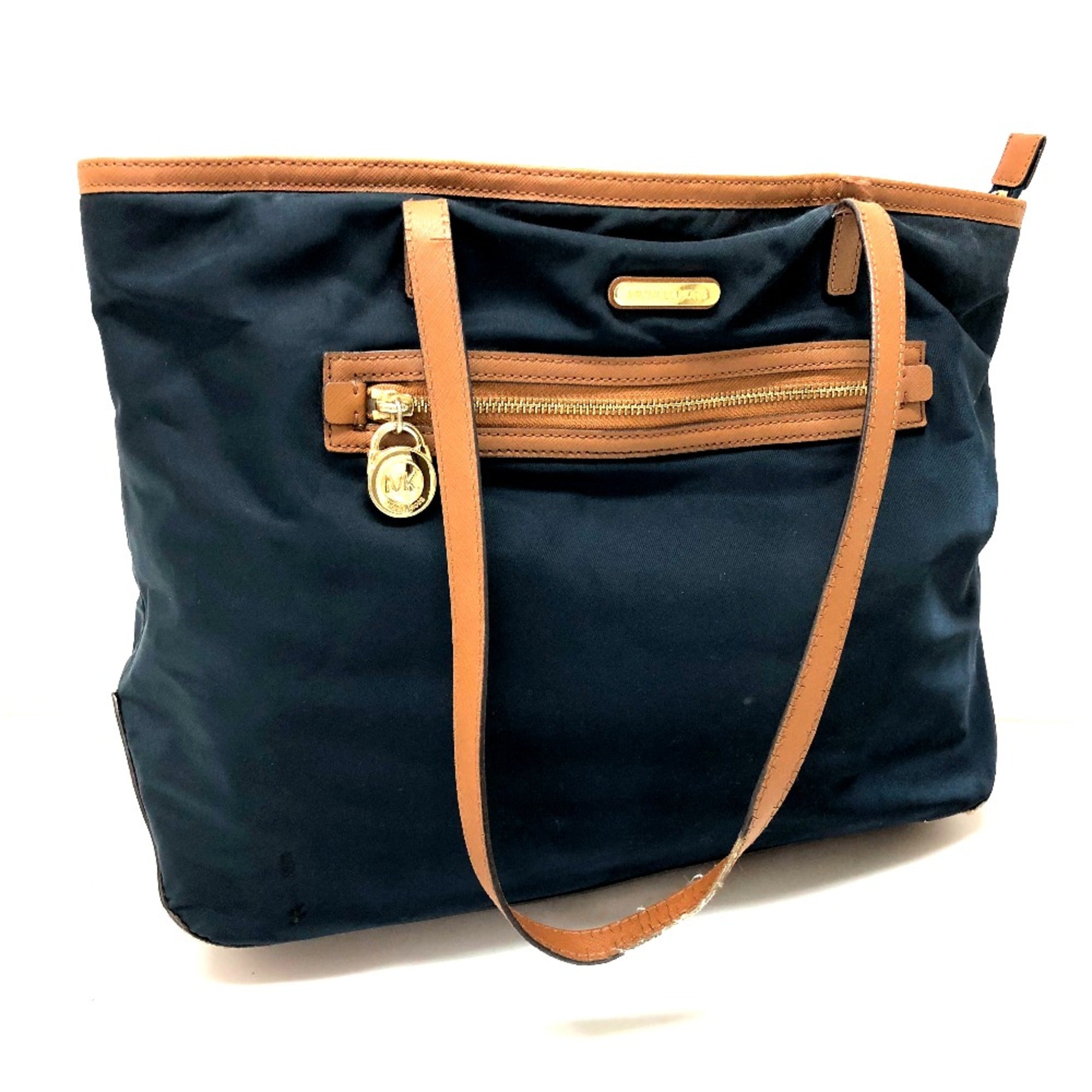Michael Kors Navy Other Shoulder Bag (Pre-Owned)