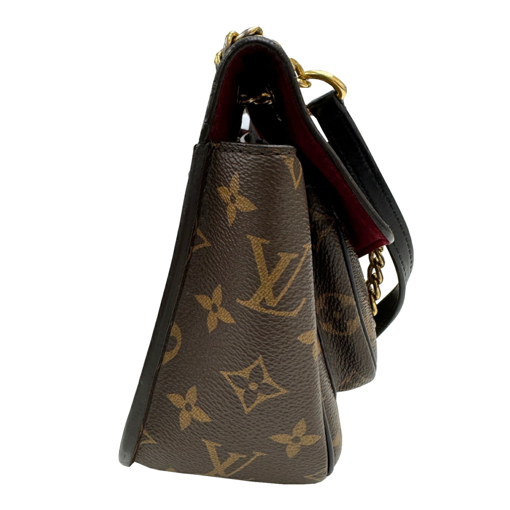 Louis Vuitton Monogram Black Brown Monogram Leather Shoulder Bag (Pre-Owned)