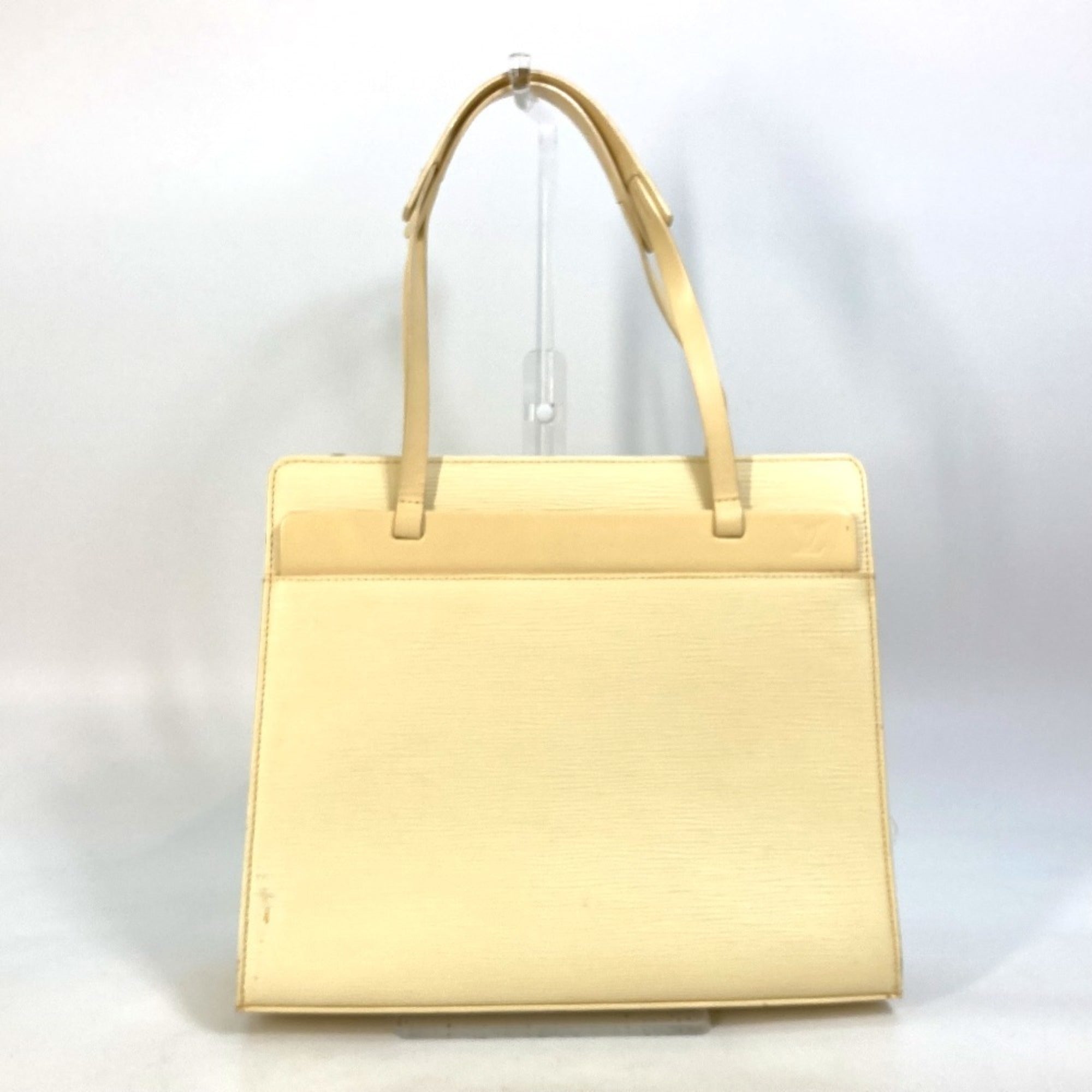 Louis Vuitton Vanilla Yellow Epi Leather Shoulder Bag Tote Bag (Pre-Owned)