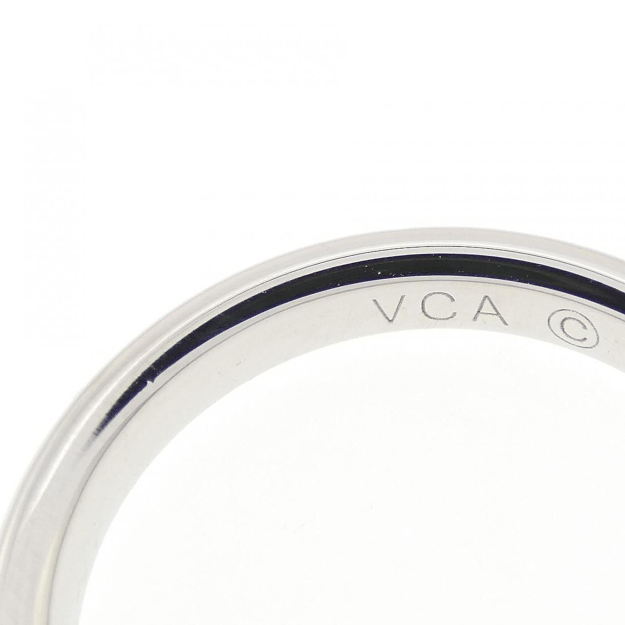 Van Cleef & Arpels Platinum 950 Band Ring (Pre-Owned)