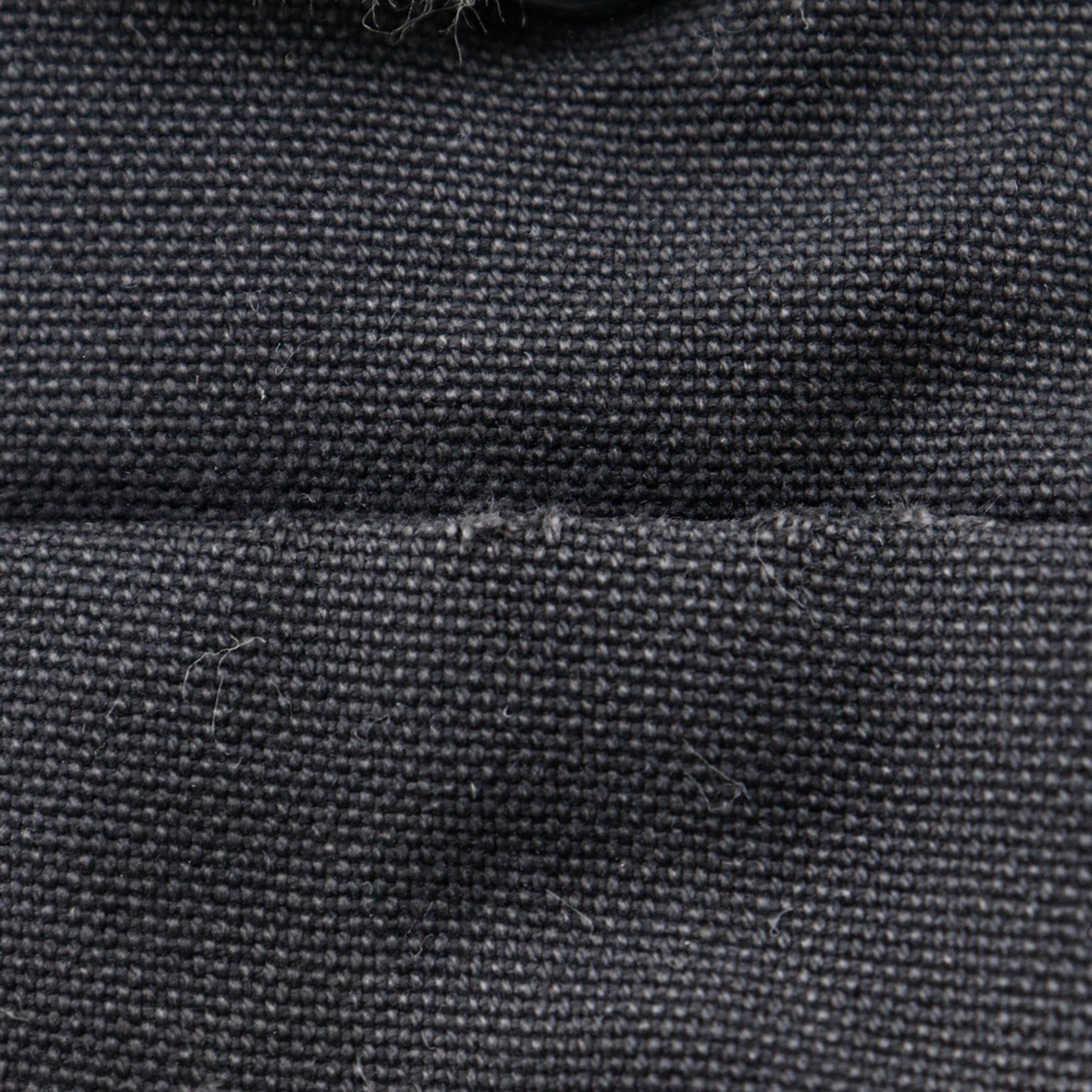 Chanel Black Canvas Shoulder Bag (Pre-Owned)