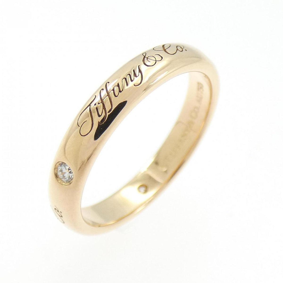 Tiffany Pink Gold (18K) Band Ring (Pre-Owned)