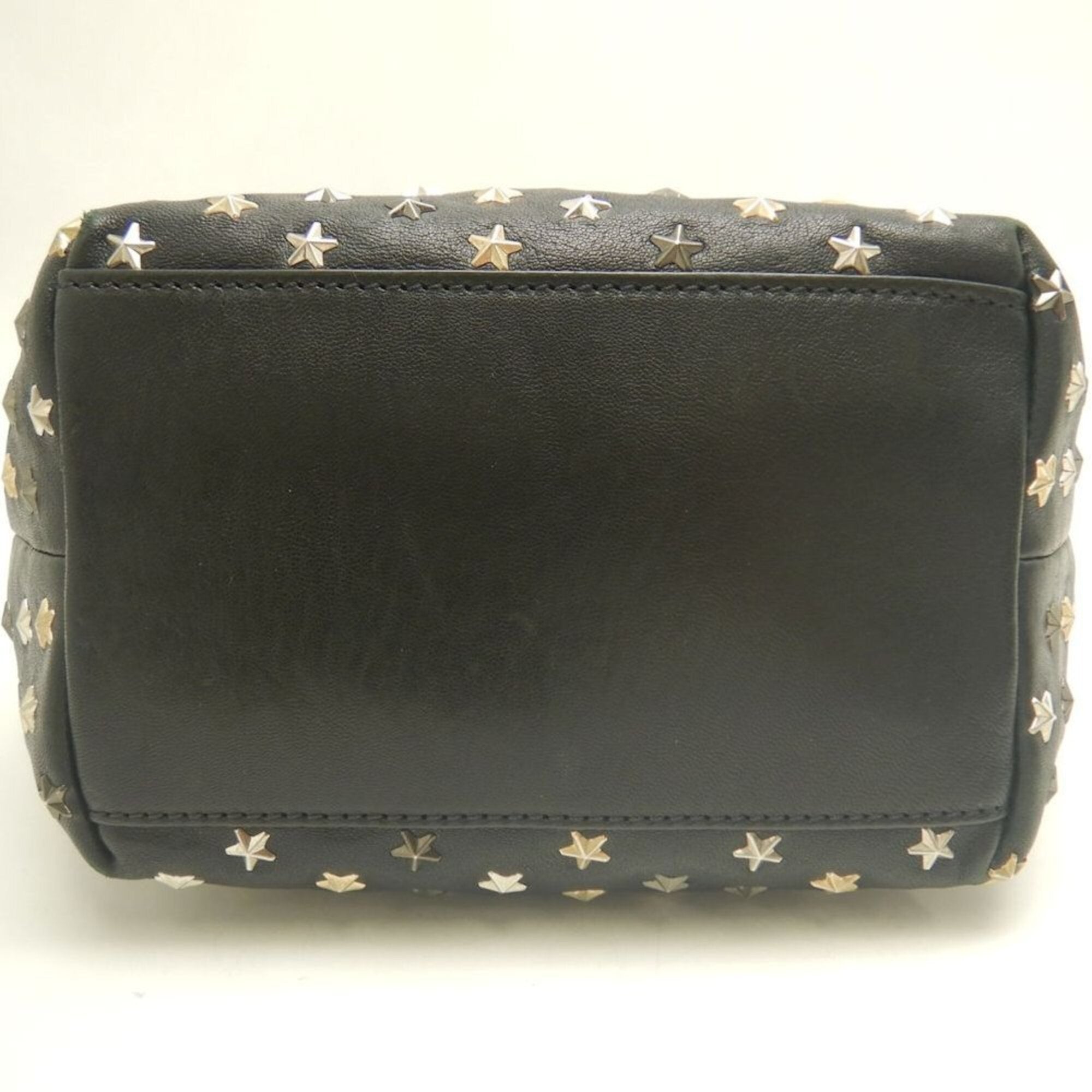 Jimmy Choo Black Leather Handbag (Pre-Owned)