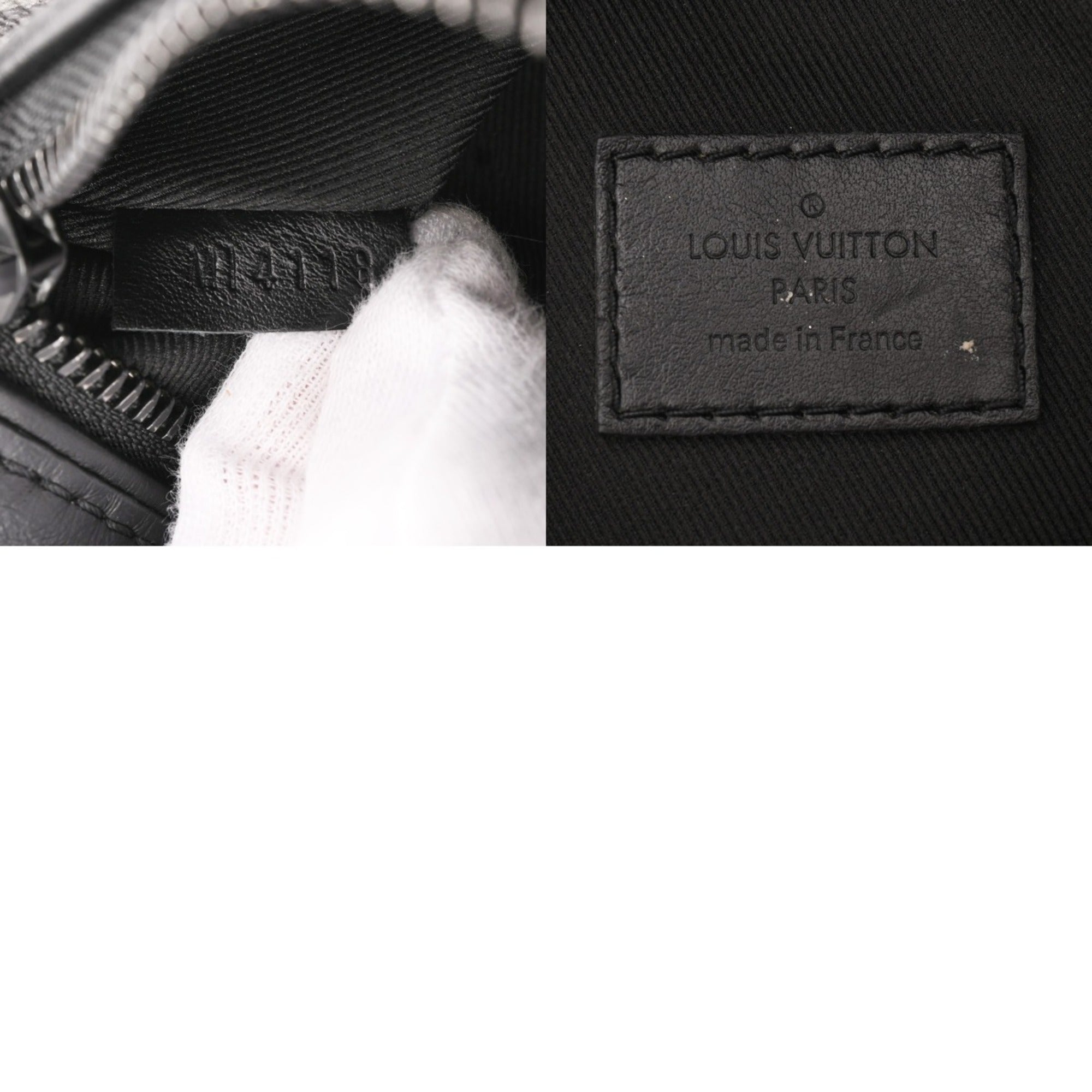 Louis Vuitton Noir Monogram Sling Bag (Pre-Owned)