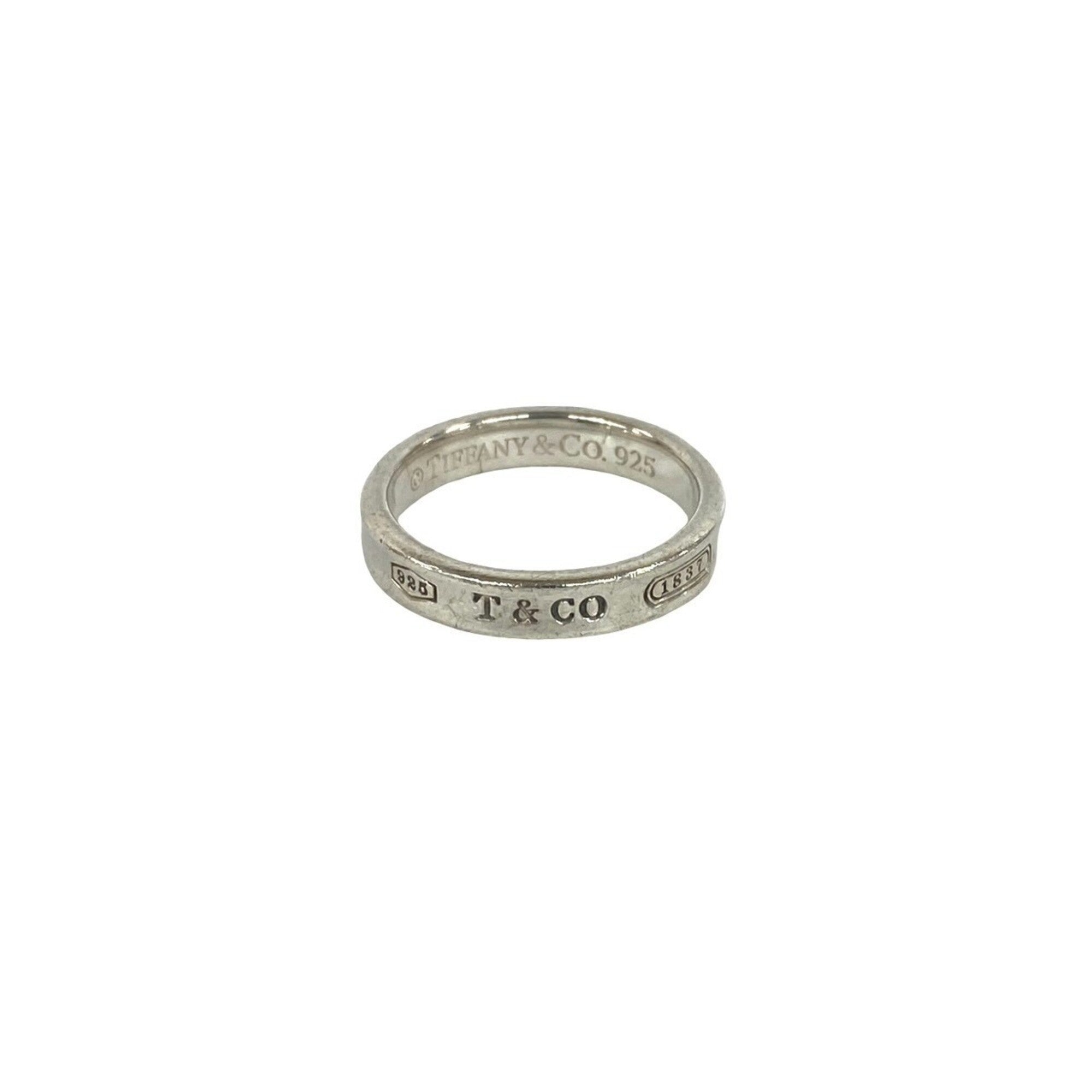 Tiffany Silver Silver 925 Band Ring (Pre-Owned)