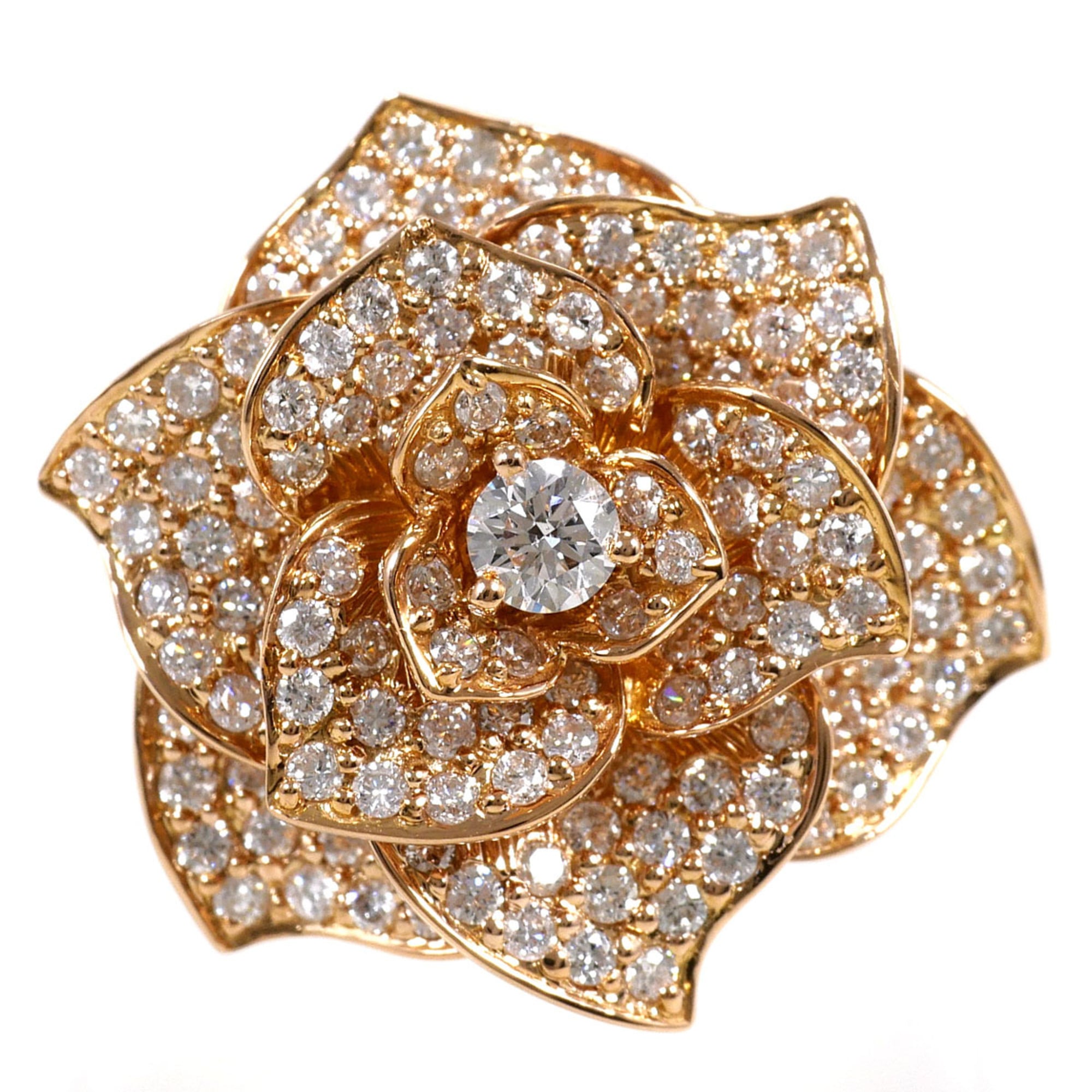 Unbranded Pink Gold Pink Gold (18K) Band Ring (Pre-Owned)