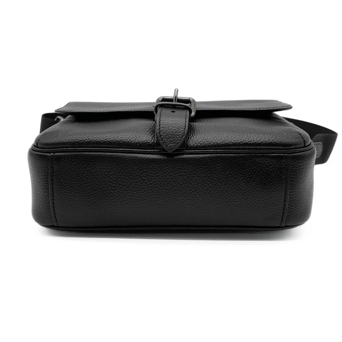 Coach Black Leather Shoulder Bag (Pre-Owned)