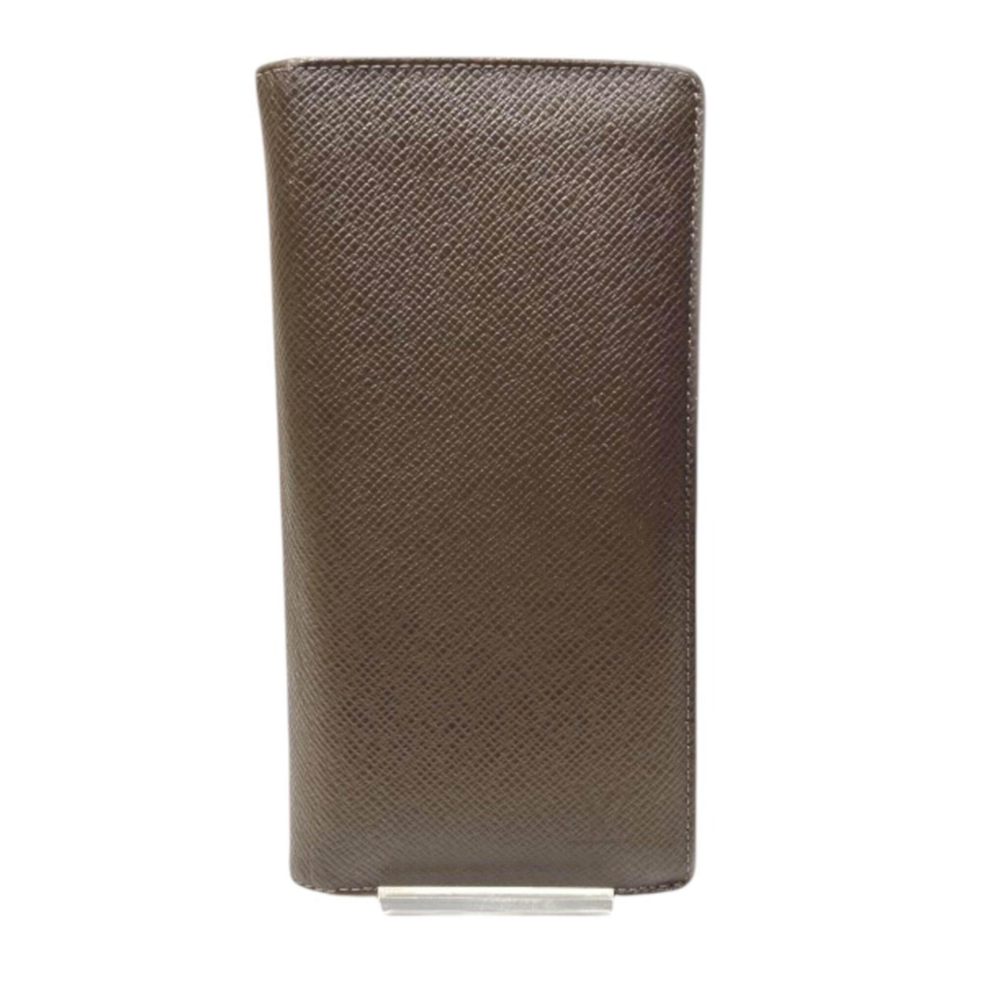 Louis Vuitton Brown Leather Wallet (Bi-Fold) (Pre-Owned)
